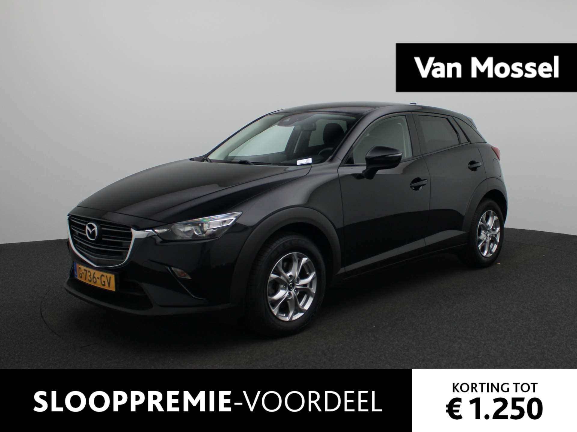 Mazda CX-3 2.0 SkyActiv-G 120 SkyLease | AUTOMAAT | NAVIGATIE | CLIMATE CONTROL | PARKEERSENSOREN | CRUISE CONTROL | STOELVERWARMING | BLUETOOTH |