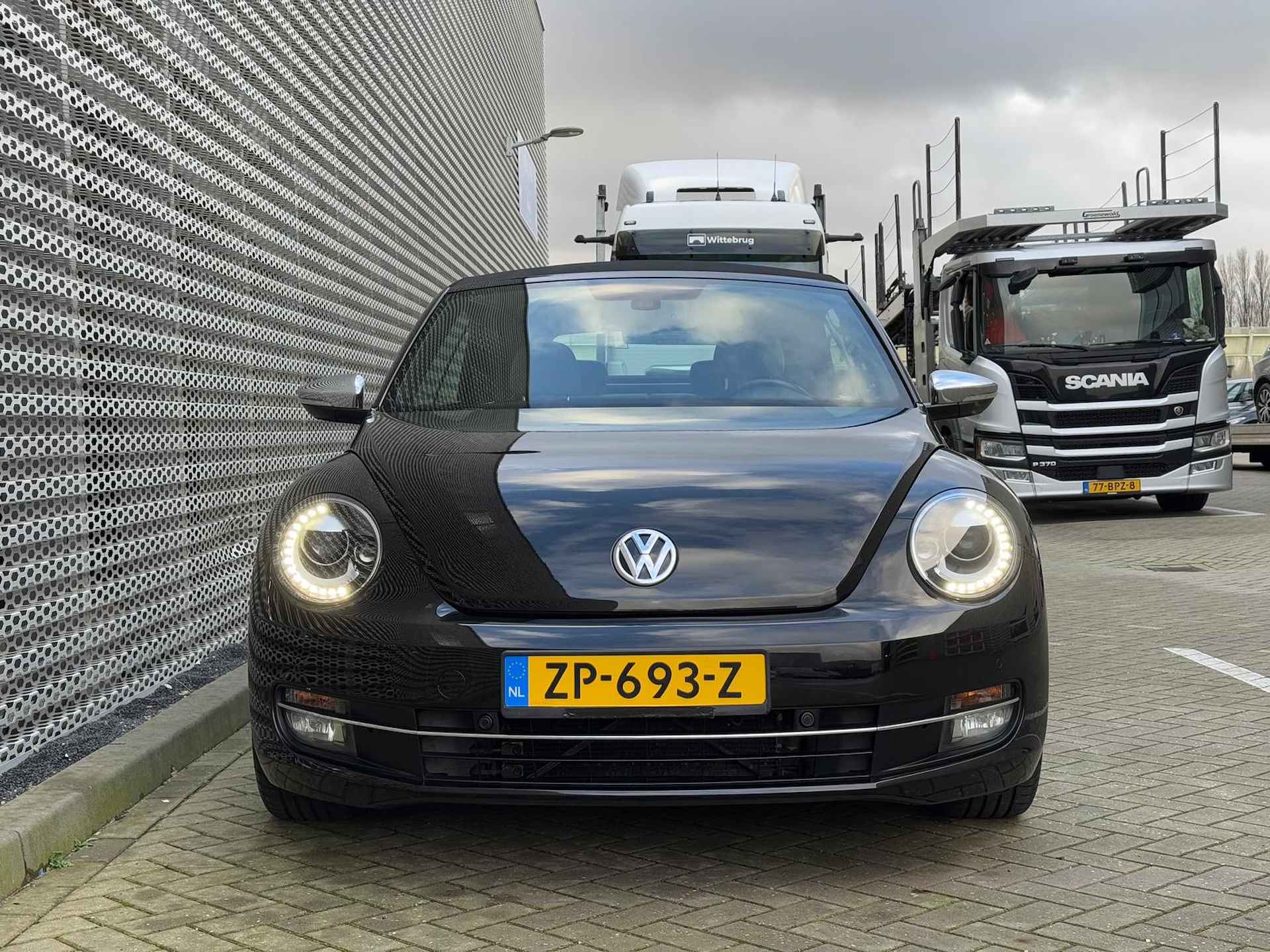 Volkswagen Beetle Cabrio 1.4 TSI Design / Parkeersensoren V+A / Stoelverwarming / Lederen Sportstoelen / 16" LMV - 11/31