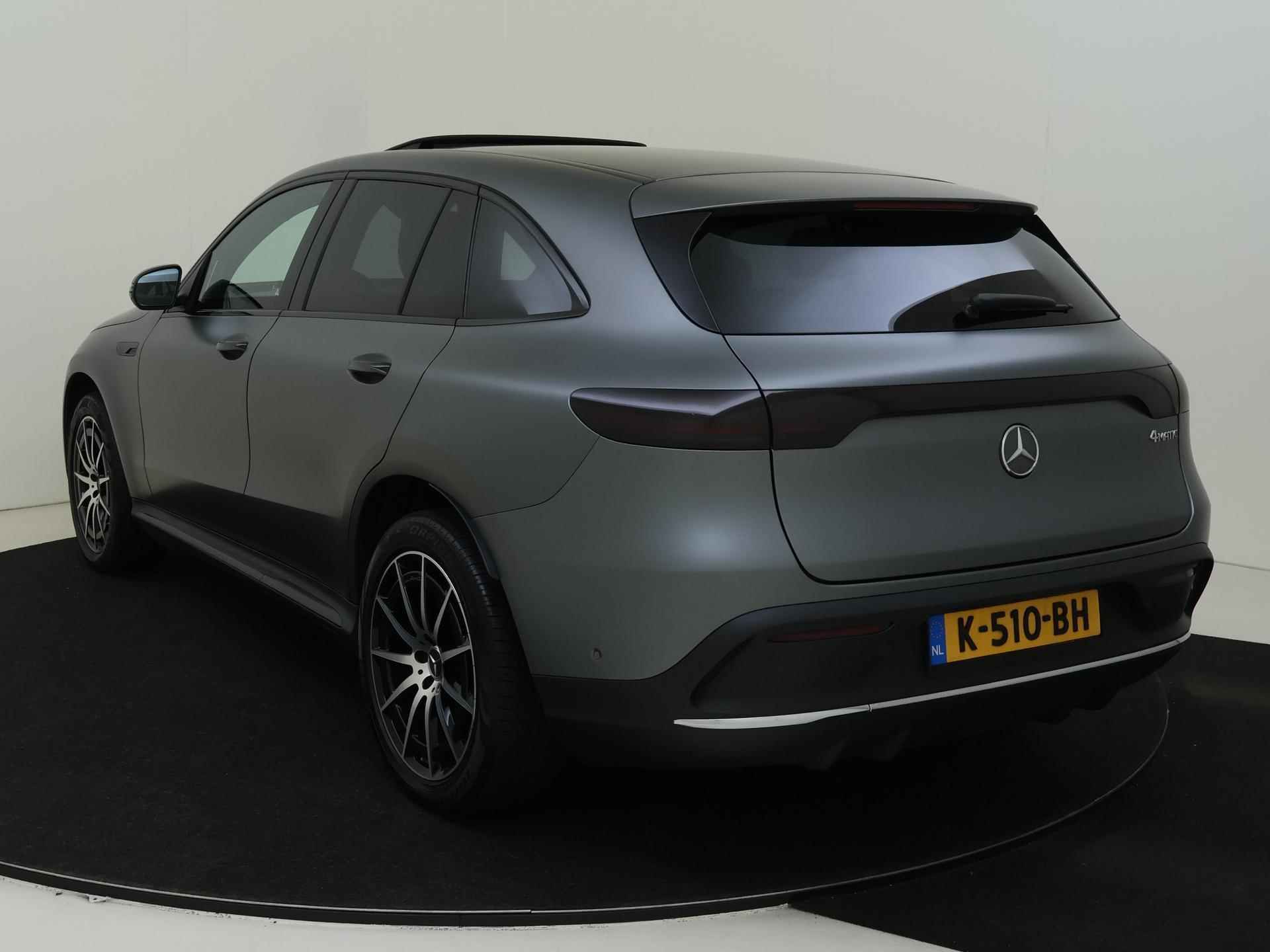 Mercedes-Benz EQC 400 4MATIC Business Solution AMG 80 kWh / Schuifdak/ DISTRONIC/ Burmester/ El. Trekhaak - 7/35