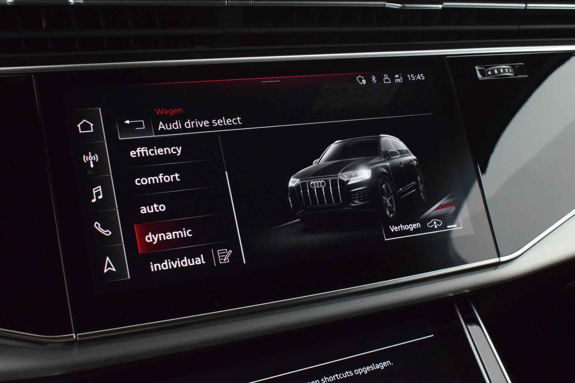 Audi SQ7 4.0 TFSI 507pk quattro 7Pers. Trekhaak Laser Led B&O Keyless Virtual Cockpit Head-Up Panoramadak Luchtvering Navigatie - 30/70