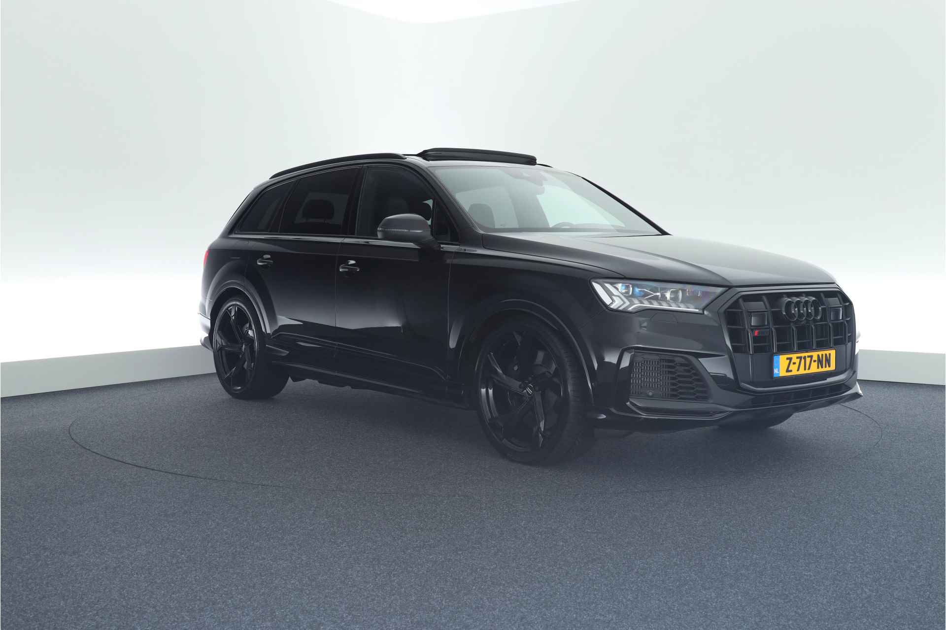 Audi SQ7 4.0 TFSI 507pk quattro 7Pers. Trekhaak Laser Led B&O Keyless Virtual Cockpit Head-Up Panoramadak Luchtvering Navigatie - 6/70