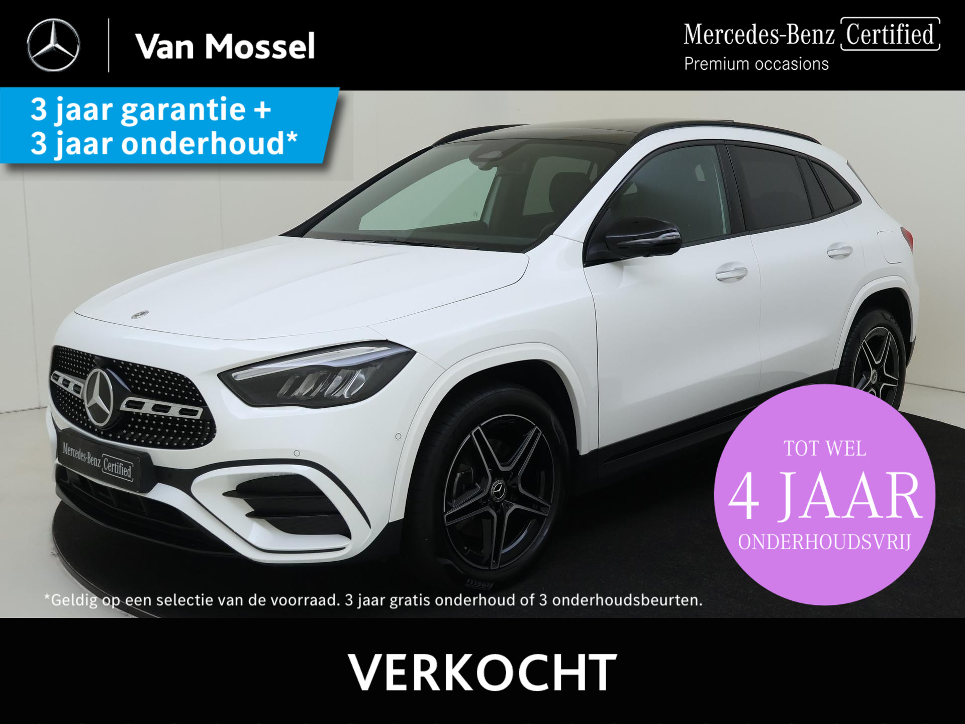 Mercedes-Benz GLA-klasse 250 e AMG Line / Panoramadak/ Night/ Sfeerverlichting/ 360 camera/