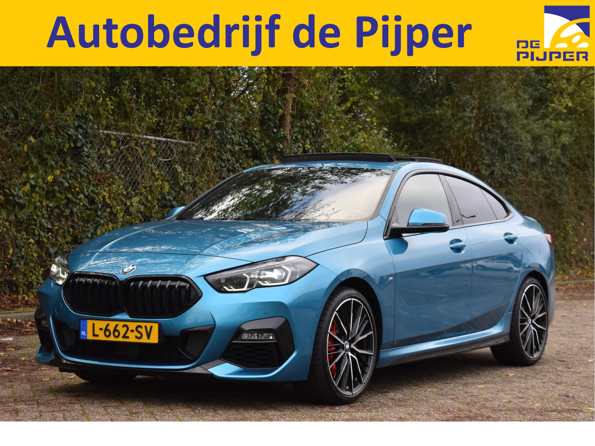 BMW 2 Serie Gran Coupé 220i Business Edition Plus M-Sport | NL-Auto | Unieke kleur | Open dak | Keyless | HUD | Camera | Leder | Full LED | Vol