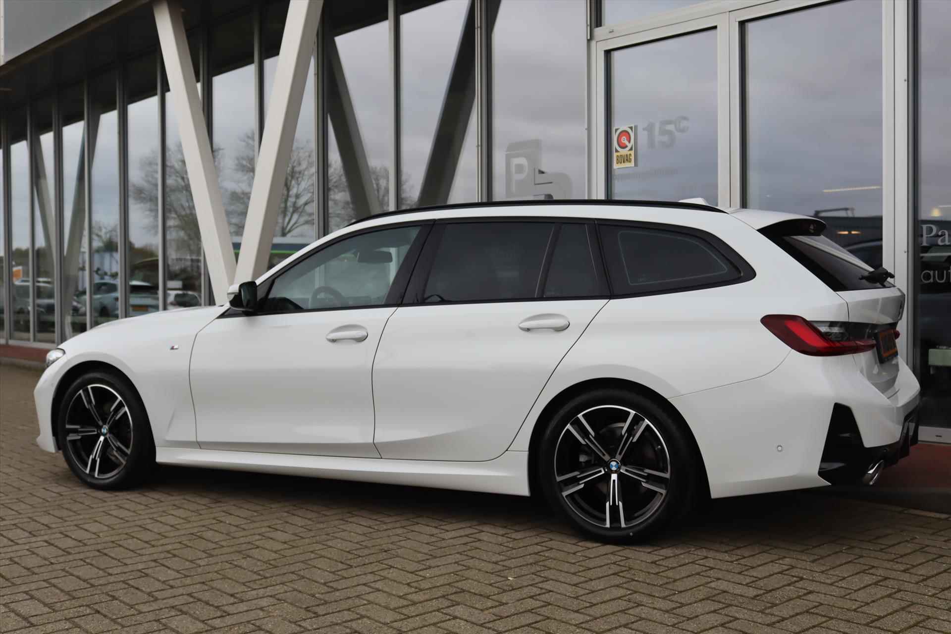 BMW 3-Serie Touring (g21) 320i STEPTRONIC M-SPORT SHADOW LINE | Hifi | Navi | Camera | Stoelverw. | Led | Carplay | Live Cockpit | - 3/59