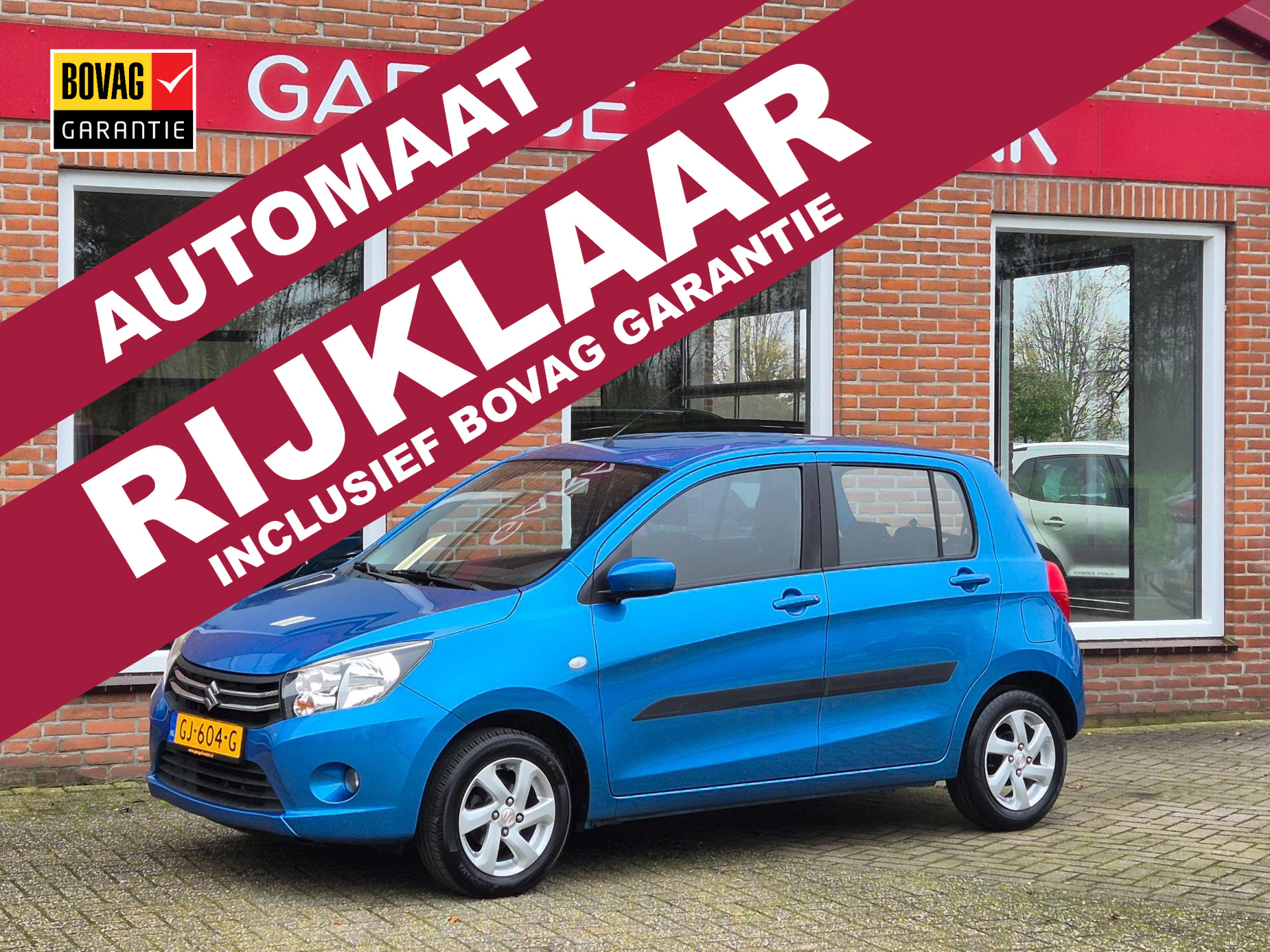 Suzuki Celerio 1.0 Exclusive 68PK 5drs AUTOMAAT airco, elektr.ramen, lmv, bluetooth, radio/cd RIJKLAAR