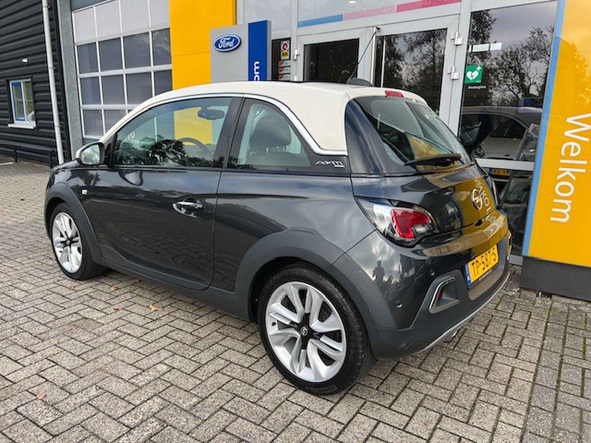 Opel ADAM 1.0 TURBO 90PK ROCKS | SCHUIFDAK| PARKEERSENSOREN V+A| CRUISE CONTROL| DAB| BLUETOOTH| - 5/35