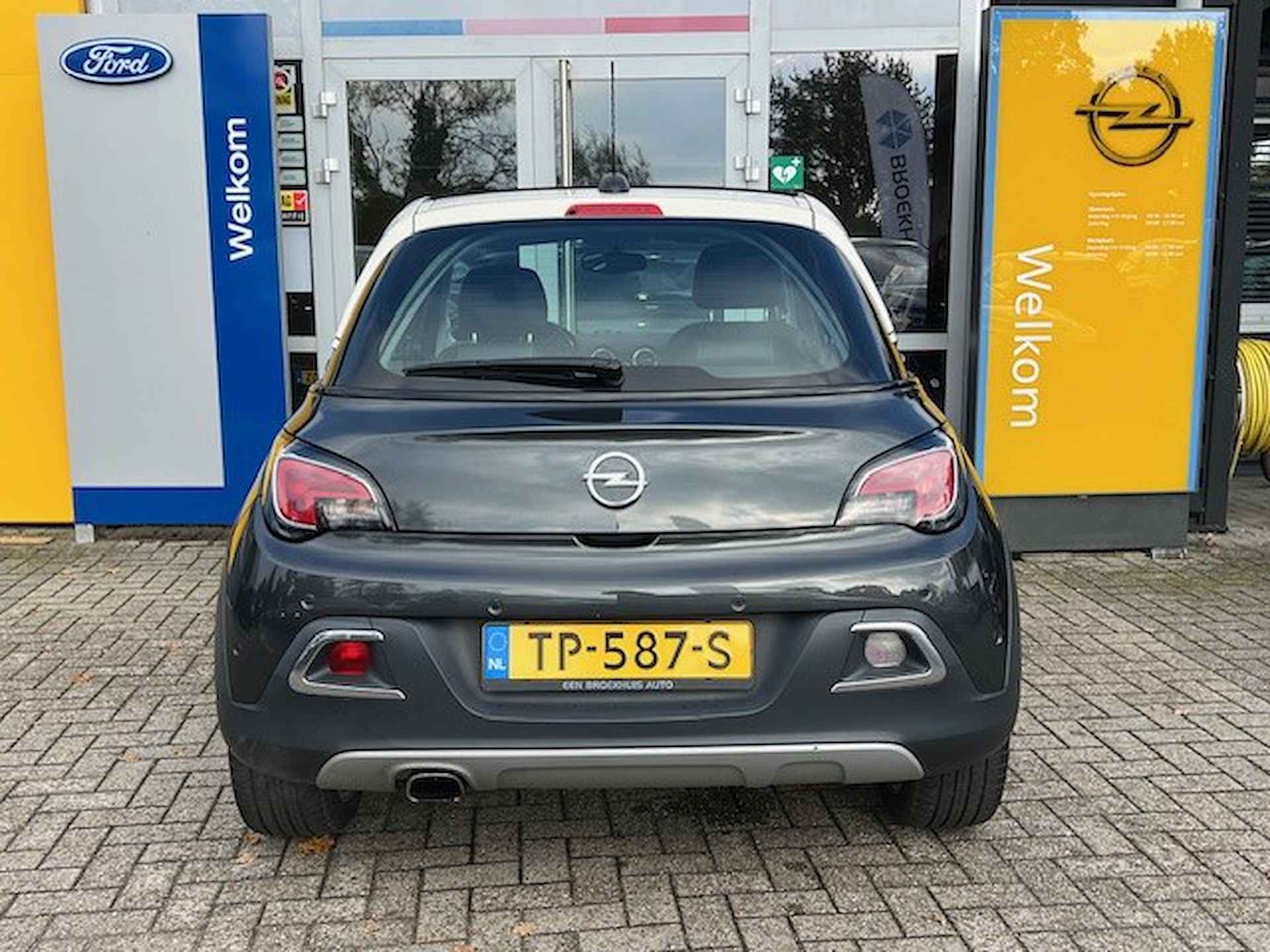 Opel ADAM 1.0 TURBO 90PK ROCKS | SCHUIFDAK| PARKEERSENSOREN V+A| CRUISE CONTROL| DAB| BLUETOOTH| - 6/35