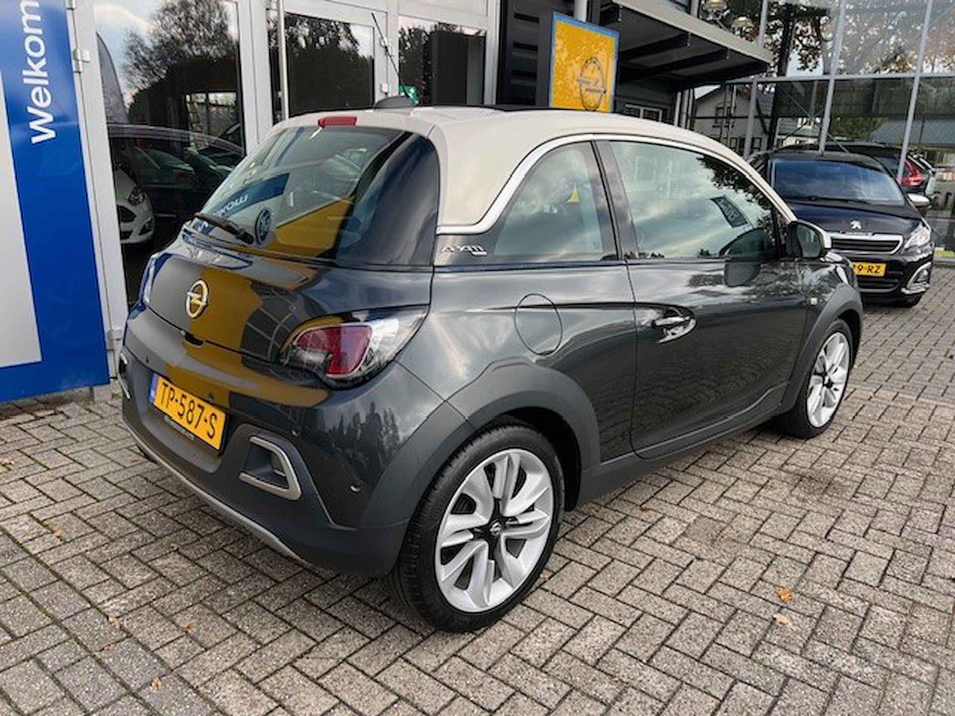 Opel ADAM 1.0 TURBO 90PK ROCKS | SCHUIFDAK| PARKEERSENSOREN V+A| CRUISE CONTROL| DAB| BLUETOOTH| - 7/35