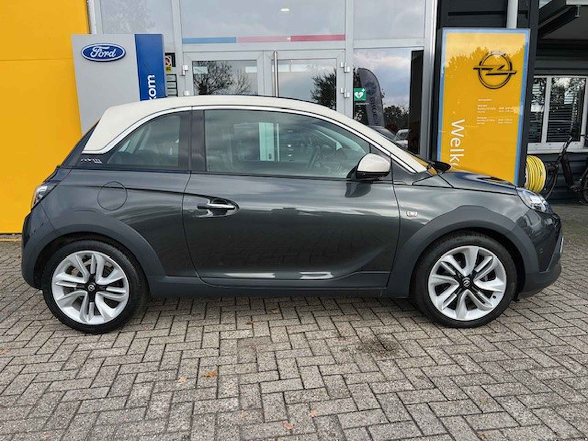 Opel ADAM 1.0 TURBO 90PK ROCKS | SCHUIFDAK| PARKEERSENSOREN V+A| CRUISE CONTROL| DAB| BLUETOOTH| - 8/35