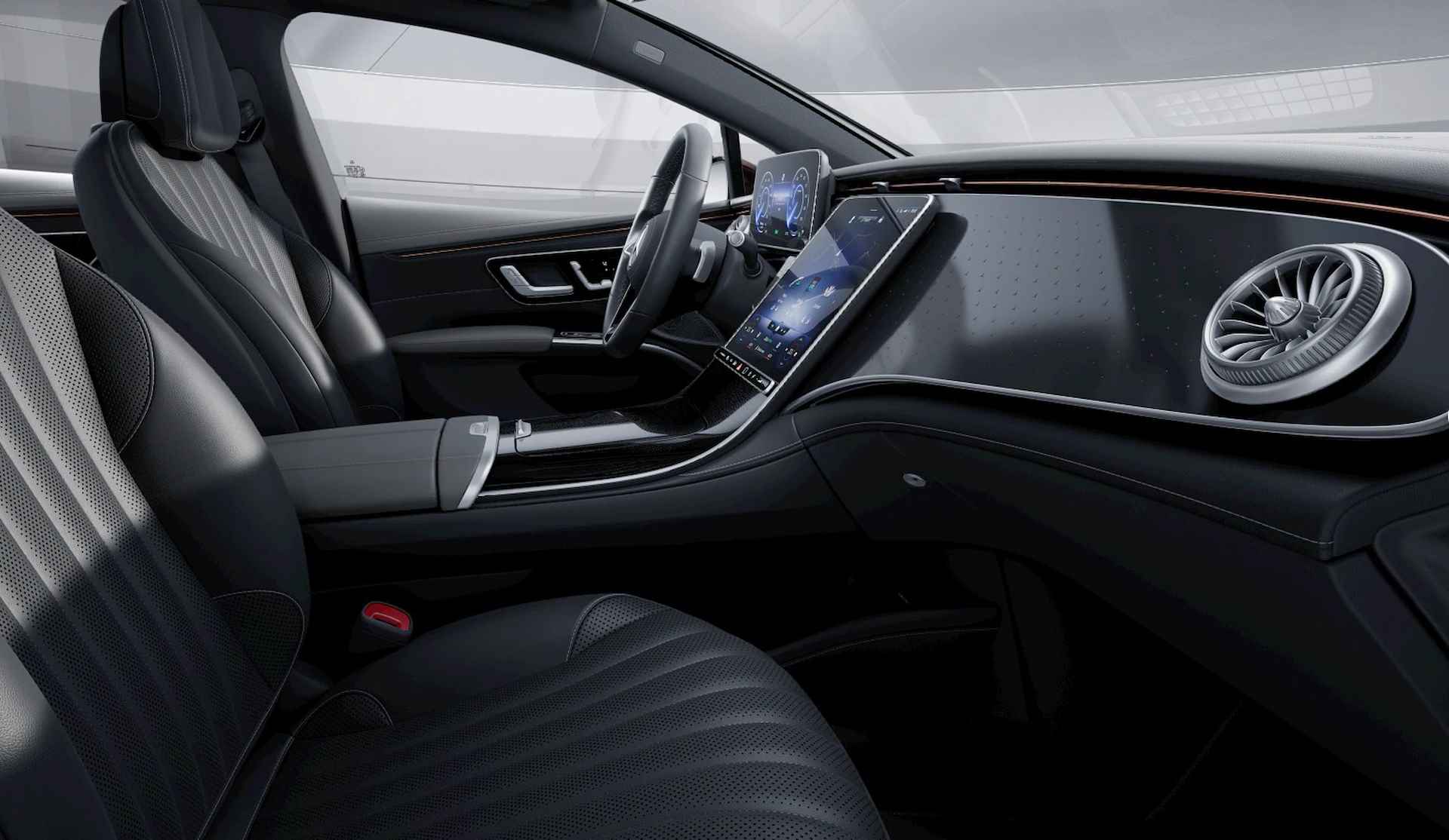 Mercedes-Benz EQS 450+ Luxury Line 108 kWh Premium AMG Line Automaat | Distronic | Panoramadak | Luchtvering | Trekhaak | Burmester soundsysteem - 8/10