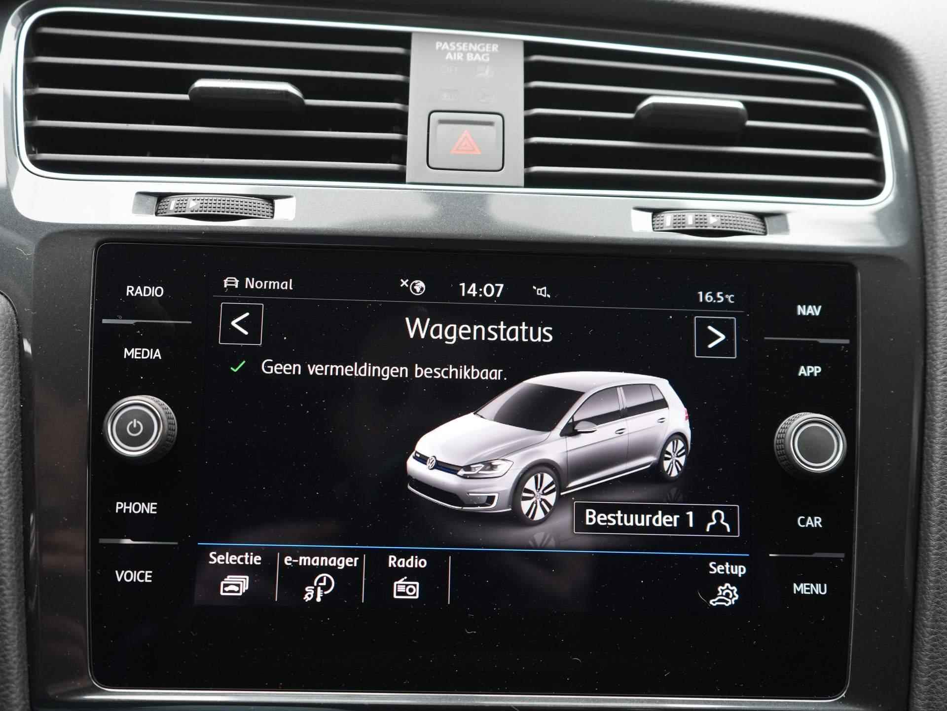 Volkswagen e-Golf E-DITION Navigatie - Cruise - 17 Inch - 20/45