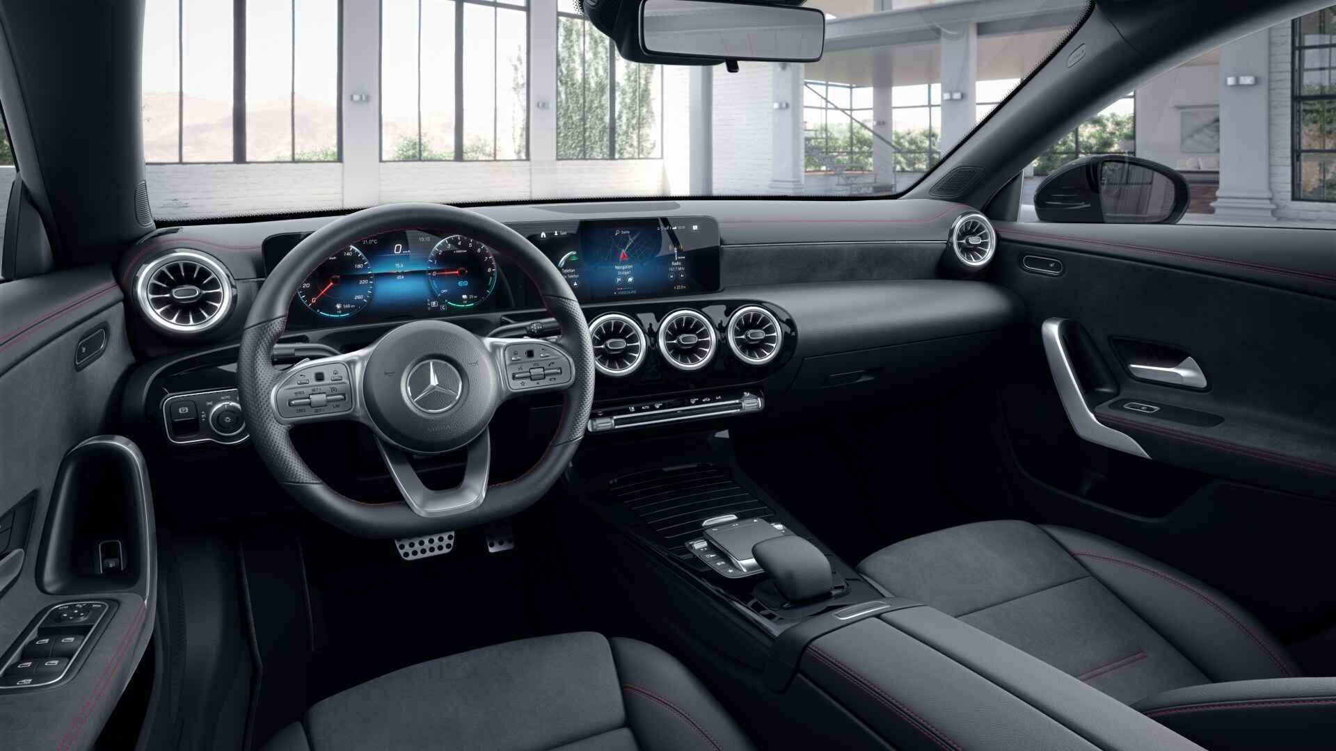 Mercedes-Benz CLA-klasse 250 e AMG Line | Panoramadak | Night pakket | Sfeerverlichting | Apple carplay / Android auto | Achteruitrijcamera | Multibeam Led koplampen - 6/14