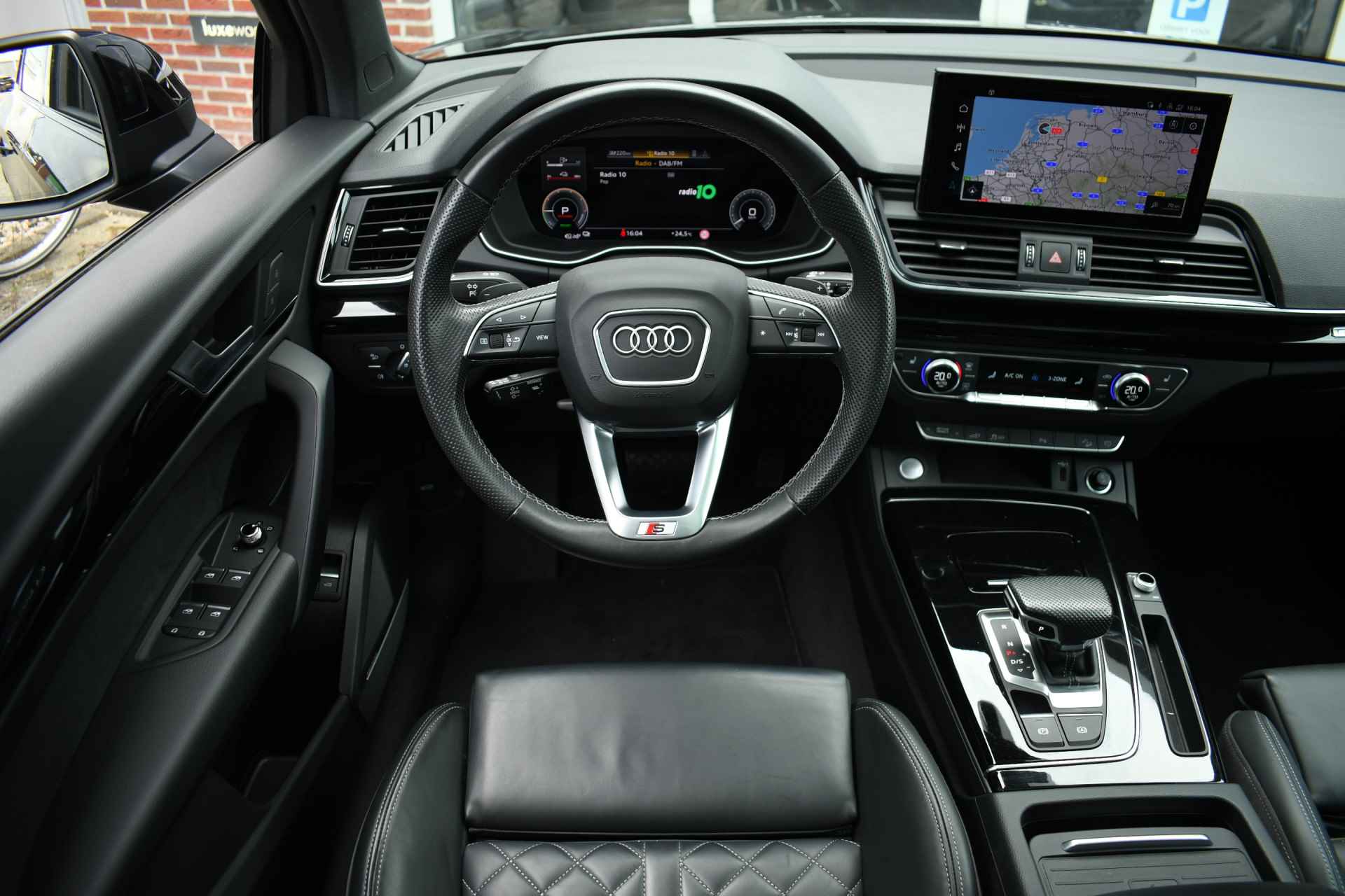 Audi Q5 55 TFSI e S-edition Pano Luchtv Trekh HUD ACC B&O Ruitstiksel - 23/79