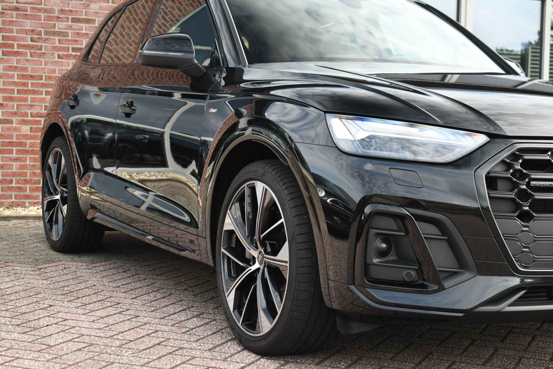 Audi Q5 55 TFSI e S-edition Pano Luchtv Trekh HUD ACC B&O Ruitstiksel - 33/79