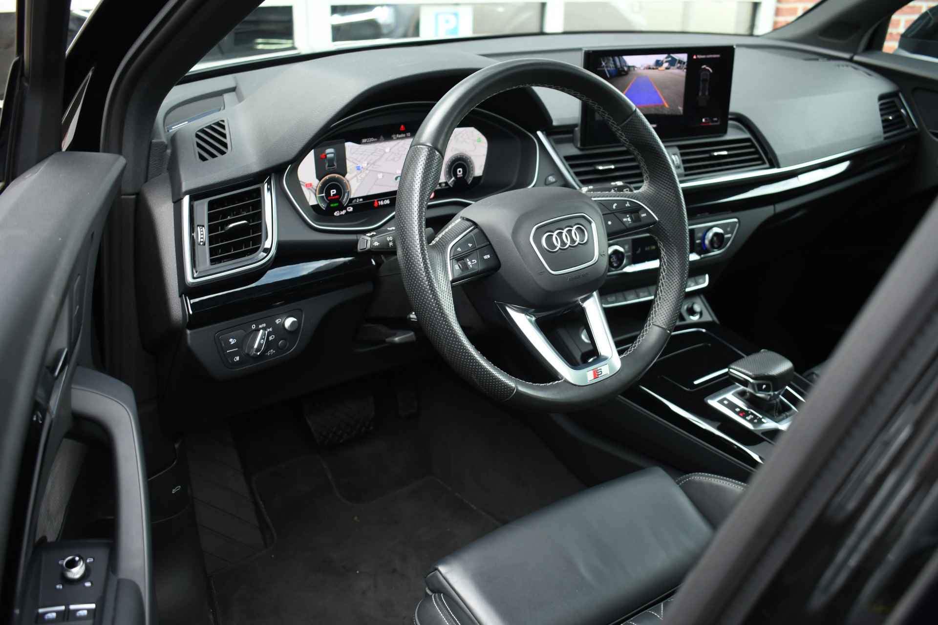 Audi Q5 55 TFSI e S-edition Pano Luchtv Trekh HUD ACC B&O Ruitstiksel - 55/79