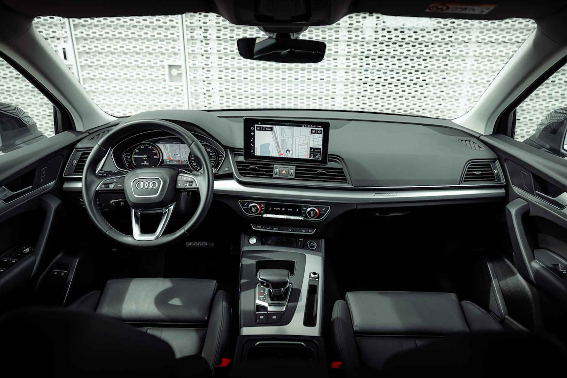 Audi Q5 Sportback 50 TFSI e 299pk quattro Advanced | Luchtvering | Sportstoelen | Leder | Stoelverwarming | 19" LM velgen | Camera - 17/33