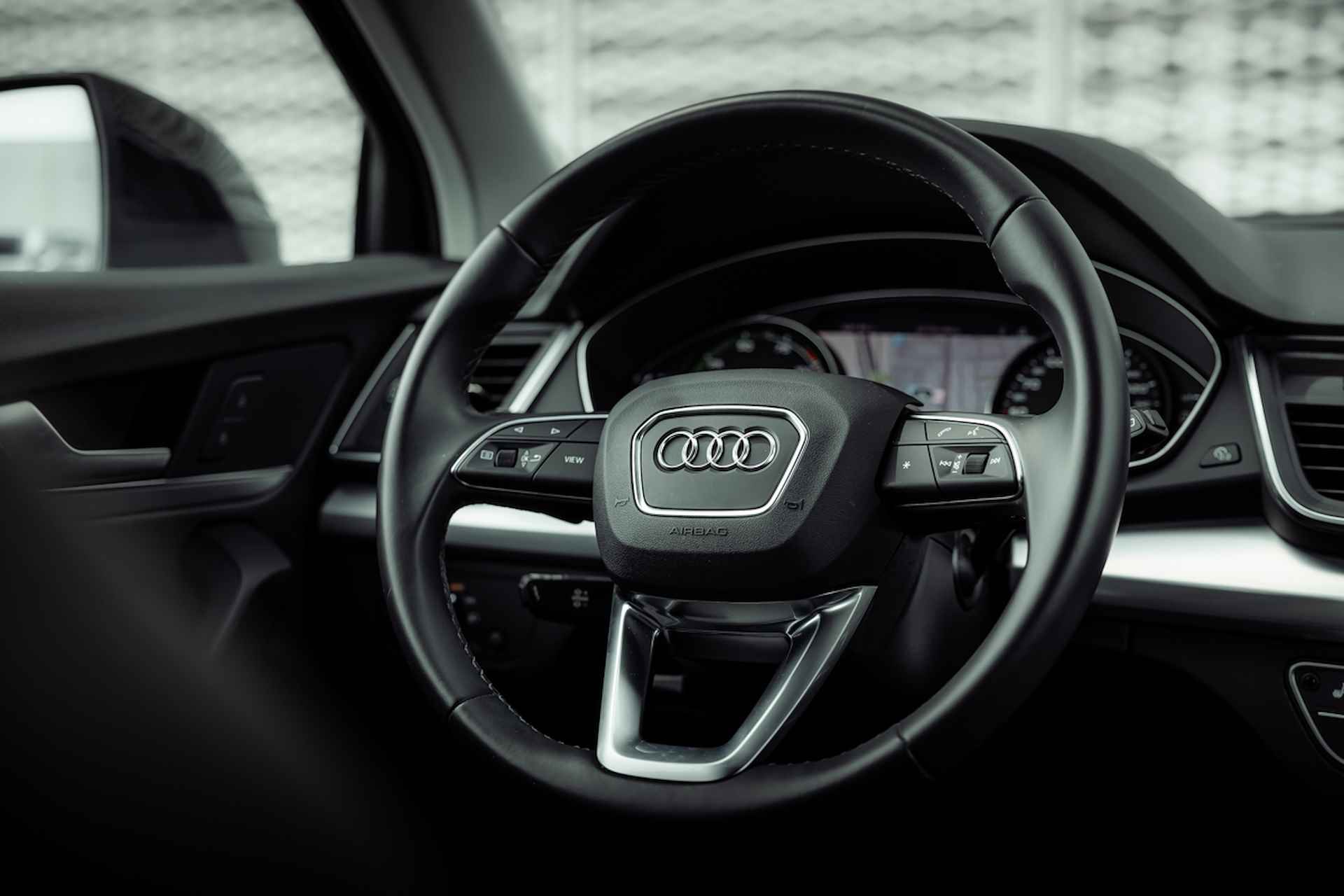 Audi Q5 Sportback 50 TFSI e 299pk quattro Advanced | Luchtvering | Sportstoelen | Leder | Stoelverwarming | 19" LM velgen | Camera - 22/33