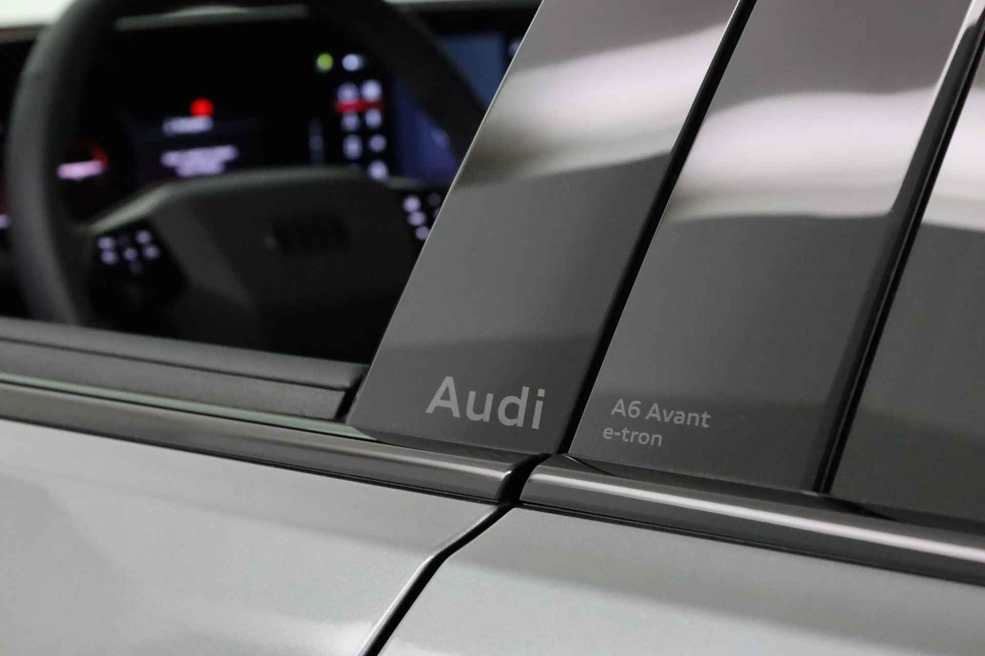 Audi A6 Avant e-tron 367PK S edition Performance 100kWh | B&O Premium soundsysteem | Audi Virtual Mirrors | Panorama-glasdak | - 15/56