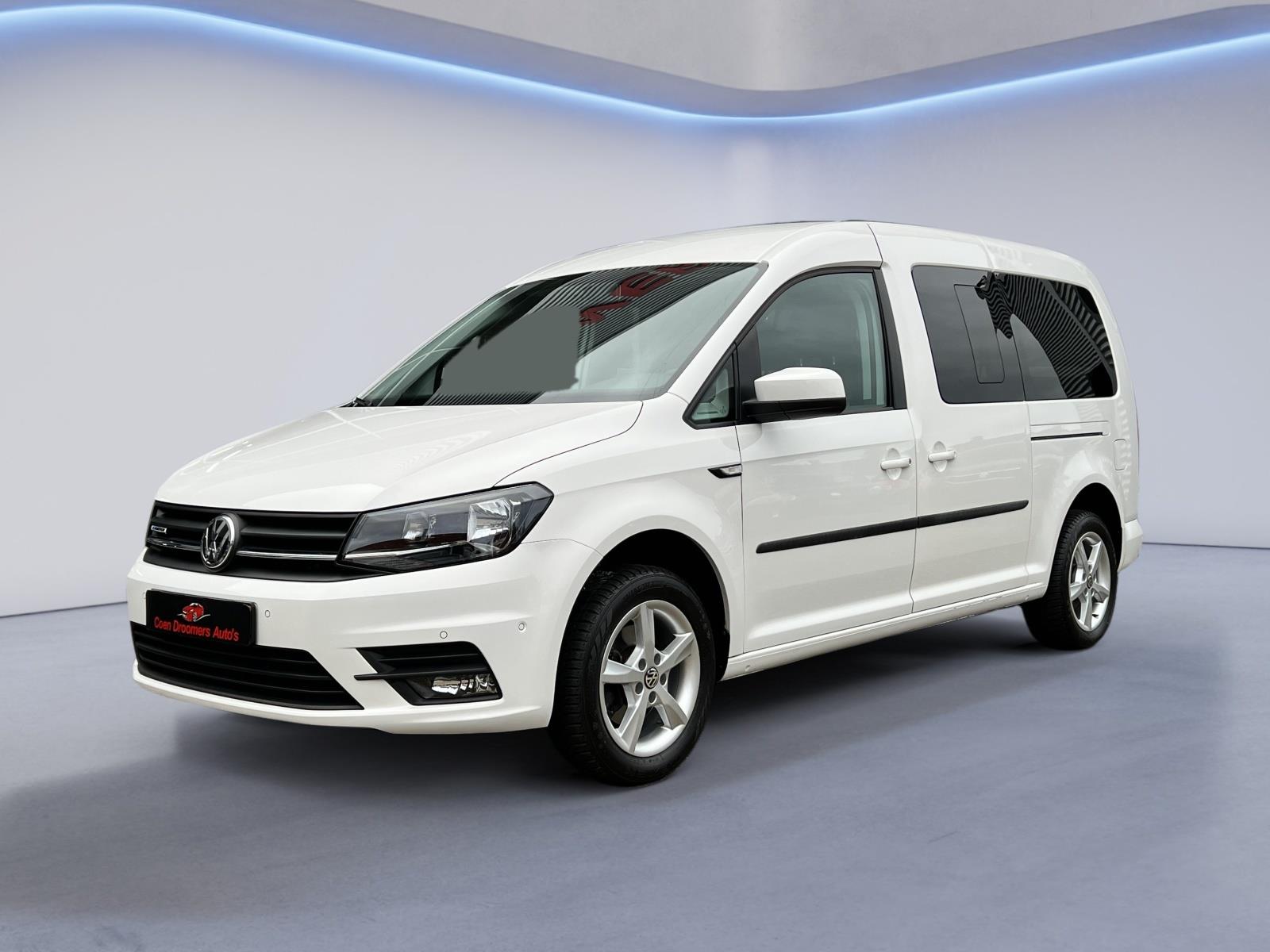 Volkswagen Caddy Maxi 5 Persoons 1.4 TGI Comfortline Cruise Control, Apple Carplay, Bluetooth, Elktr. Ramen, Airco, Navigatie, Park Sens V+A, Isofix (MET GARANTIE*)