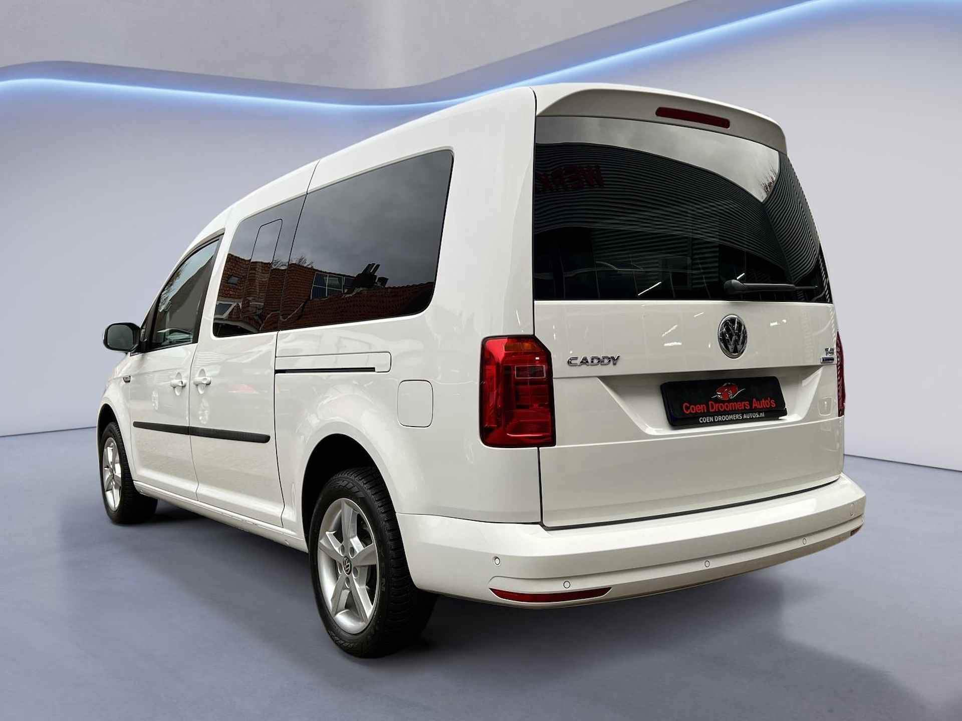 Volkswagen Caddy Maxi 5 Persoons 1.4 TGI Comfortline Cruise Control/Apple Carplay/Park Sens V+A/Bluetooth/Elktr. Ramen/Airco/Navigatie/Isofix/(MET GARANTIE*) - 4/30