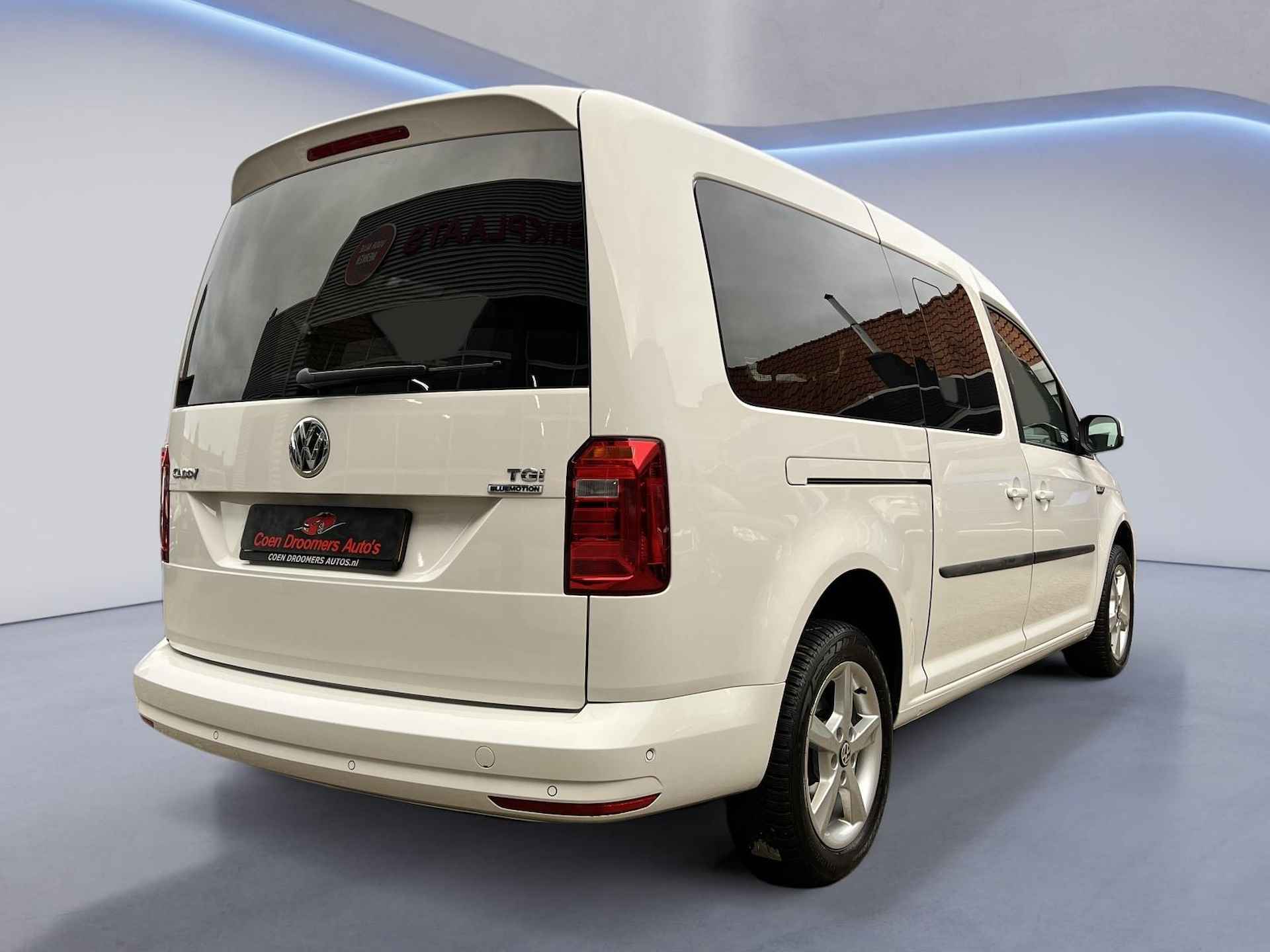 Volkswagen Caddy Maxi 5 Persoons 1.4 TGI Comfortline Cruise Control, Apple Carplay, Bluetooth, Elktr. Ramen, Airco, Navigatie, Park Sens V+A, Isofix (MET GARANTIE*) - 5/29