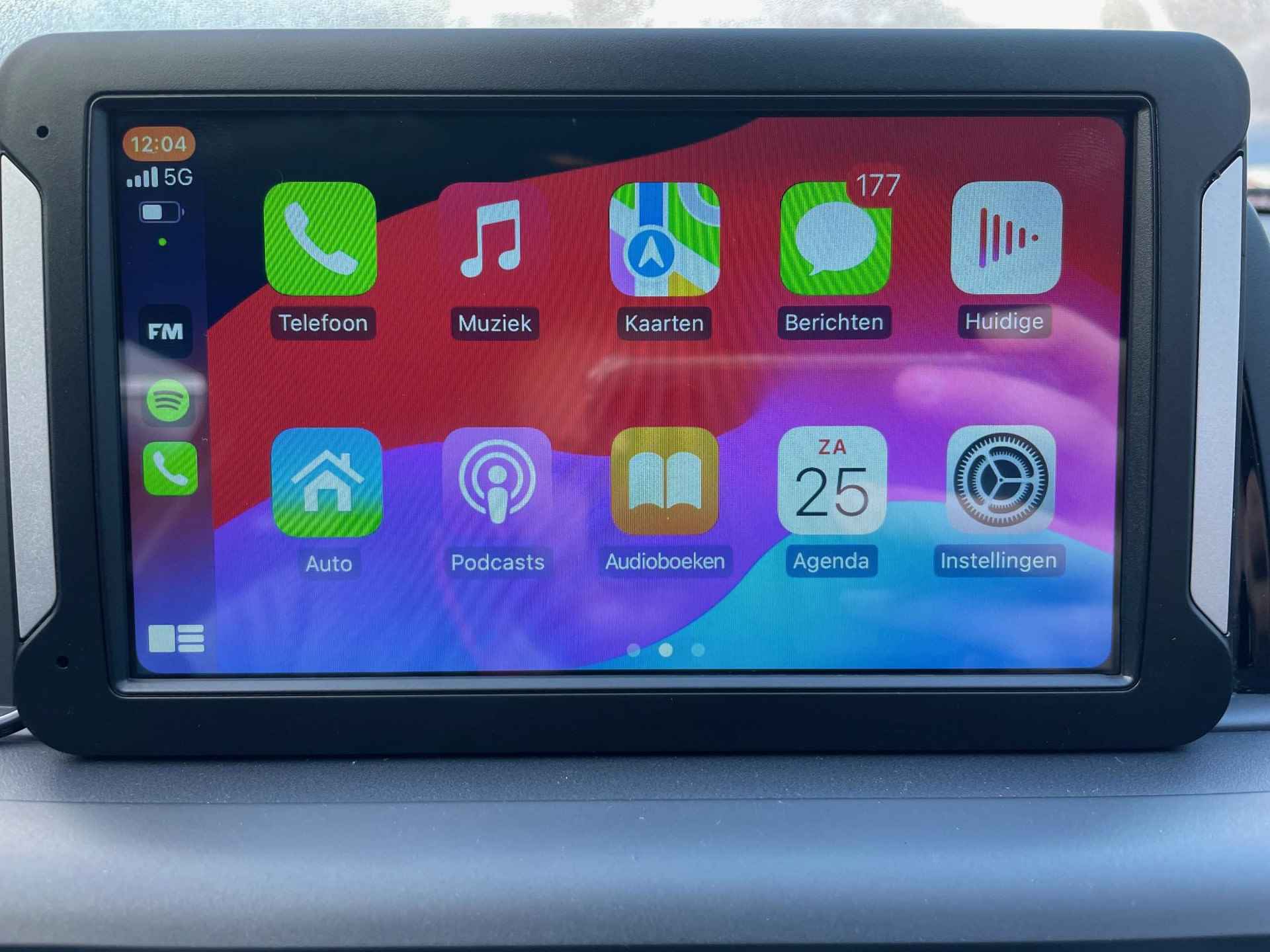 Volkswagen Caddy Maxi 5 Persoons 1.4 TGI Comfortline Cruise Control/Apple Carplay/Park Sens V+A/Bluetooth/Elktr. Ramen/Airco/Navigatie/Isofix/(MET GARANTIE*) - 19/30