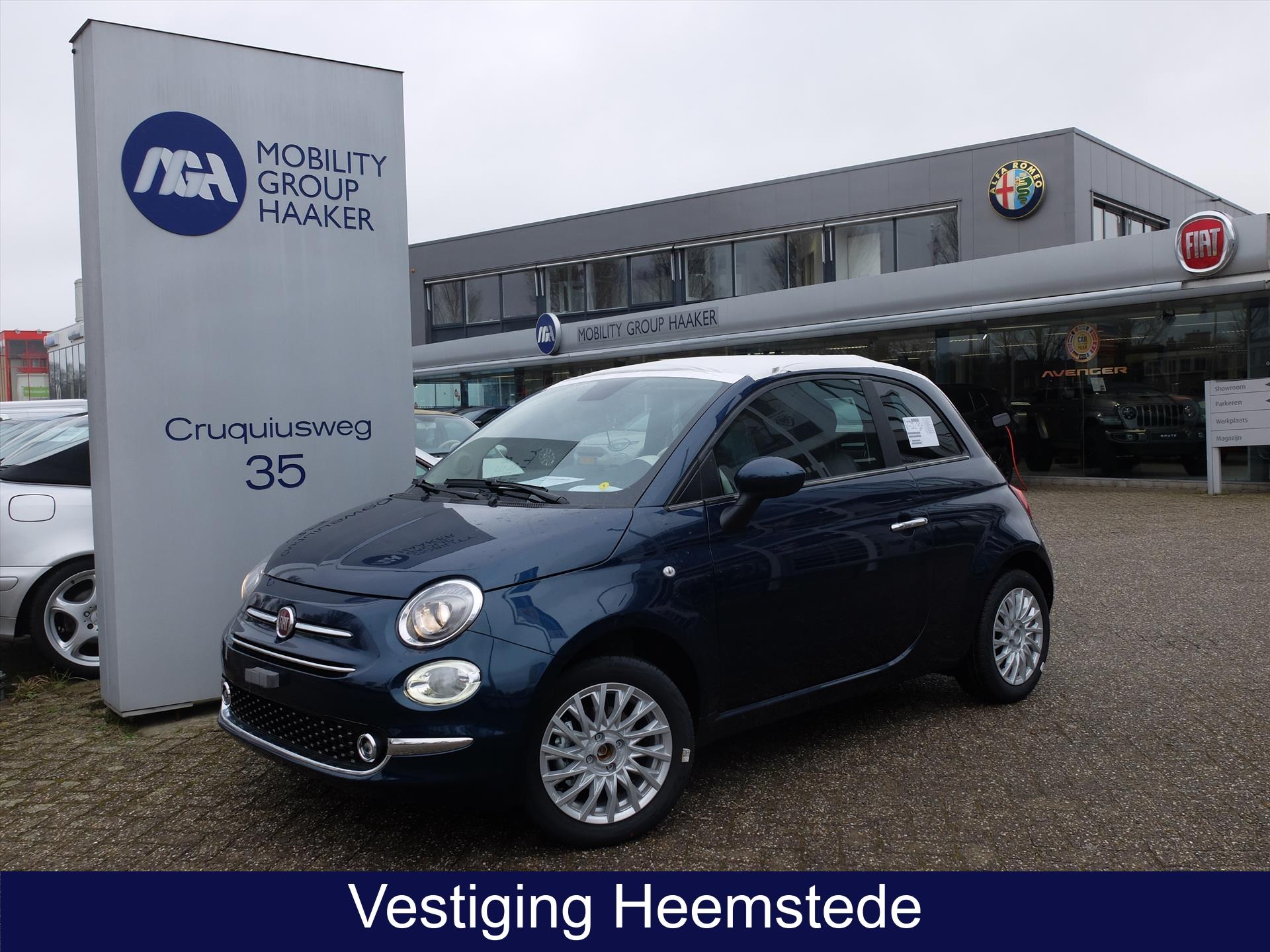 Fiat 500C Cabrio Dolcevita Hybrdie Carplay/Android Auto