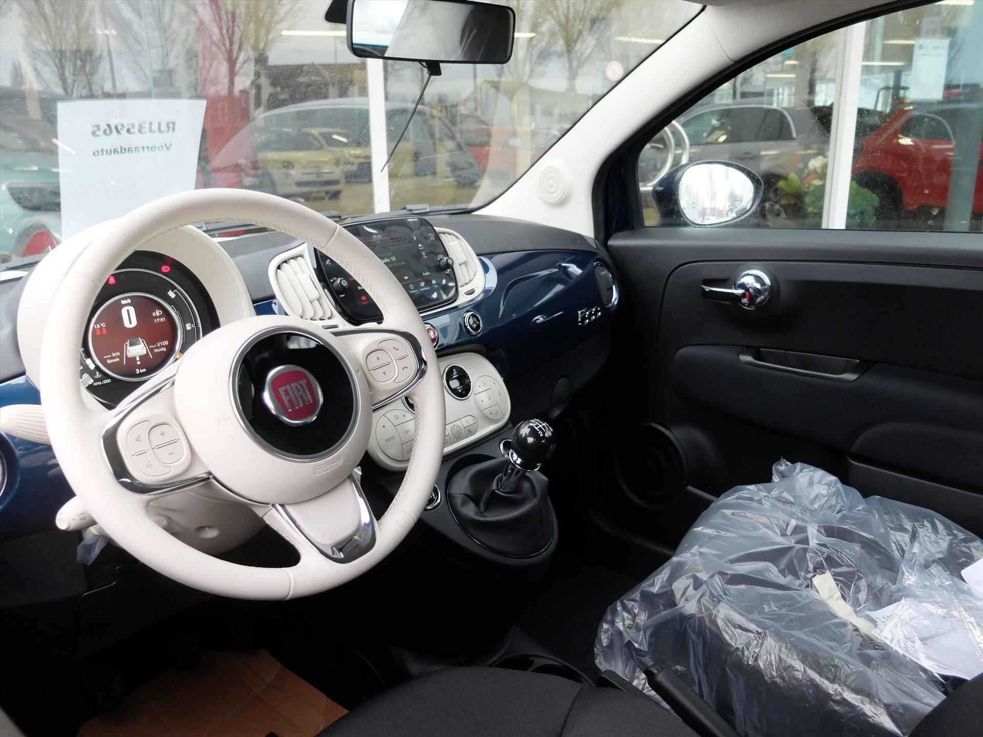 Fiat 500C Cabrio Dolcevita Hybrdie Carplay/Android Auto - 2/26