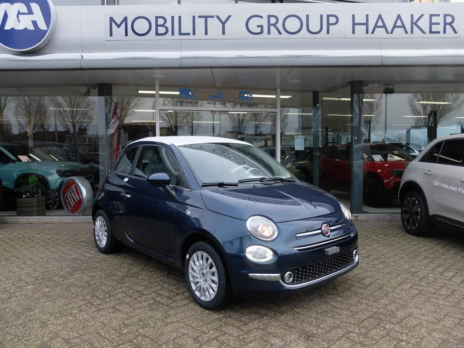 Fiat 500C Cabrio Dolcevita Hybrdie Carplay/Android Auto - 3/26