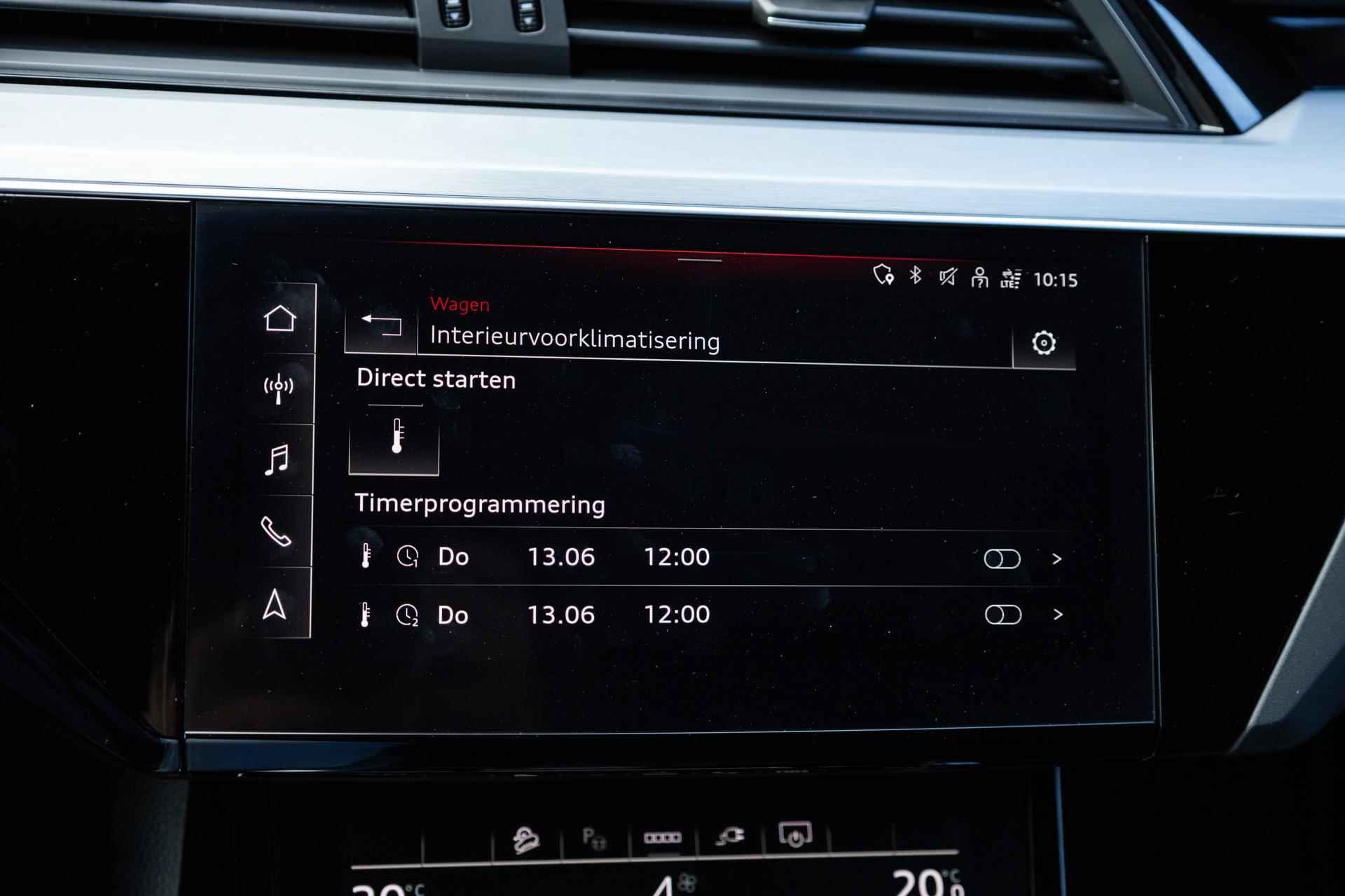 Audi e-tron 55 408pk quattro S edition 95 kWh | Panoramadak | 21" Velgen | Luchtvering - 47/52