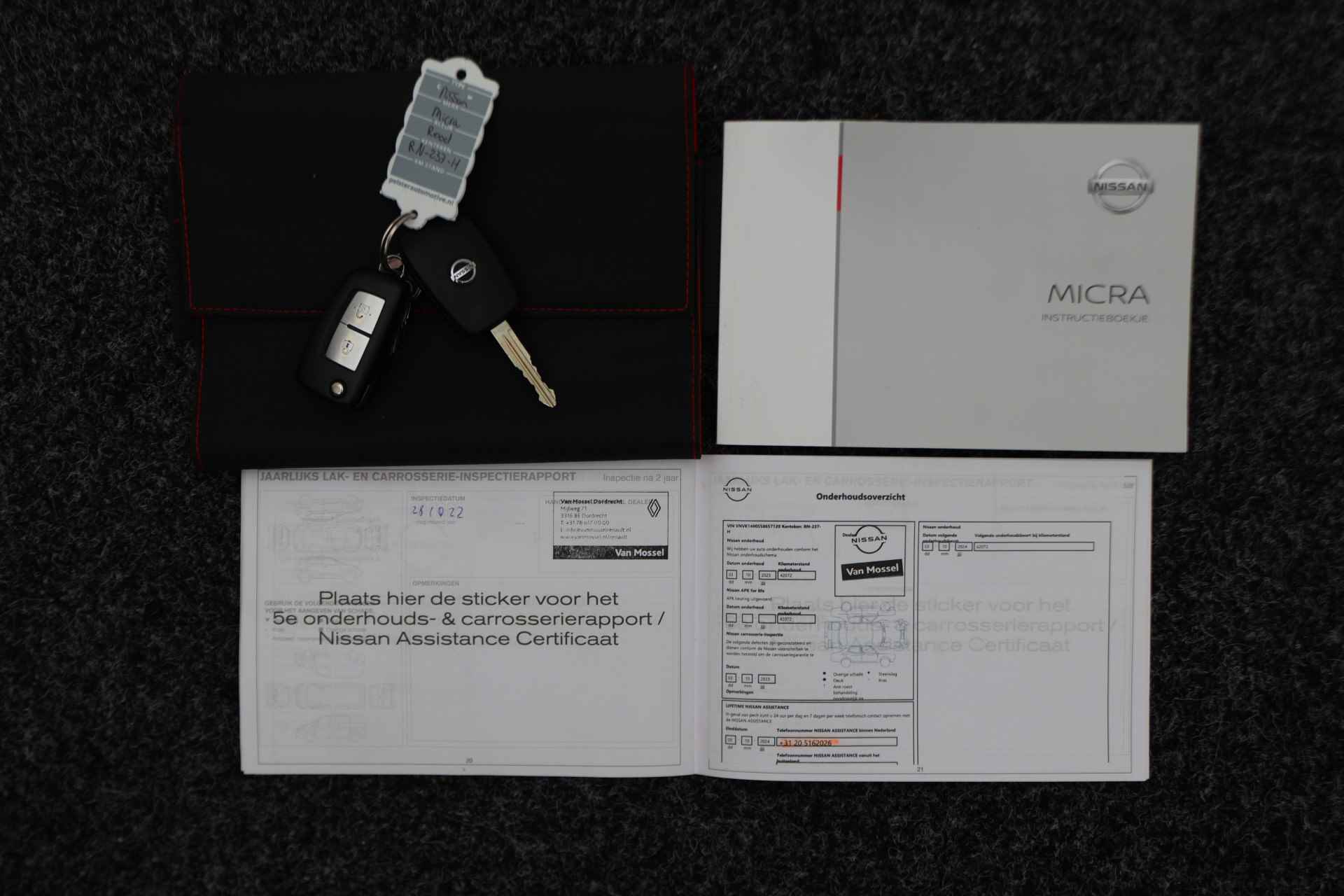 Nissan Micra 1.0L Acenta LED, Apple Carplay, Cruise, Trekhaak, 17" - 38/38