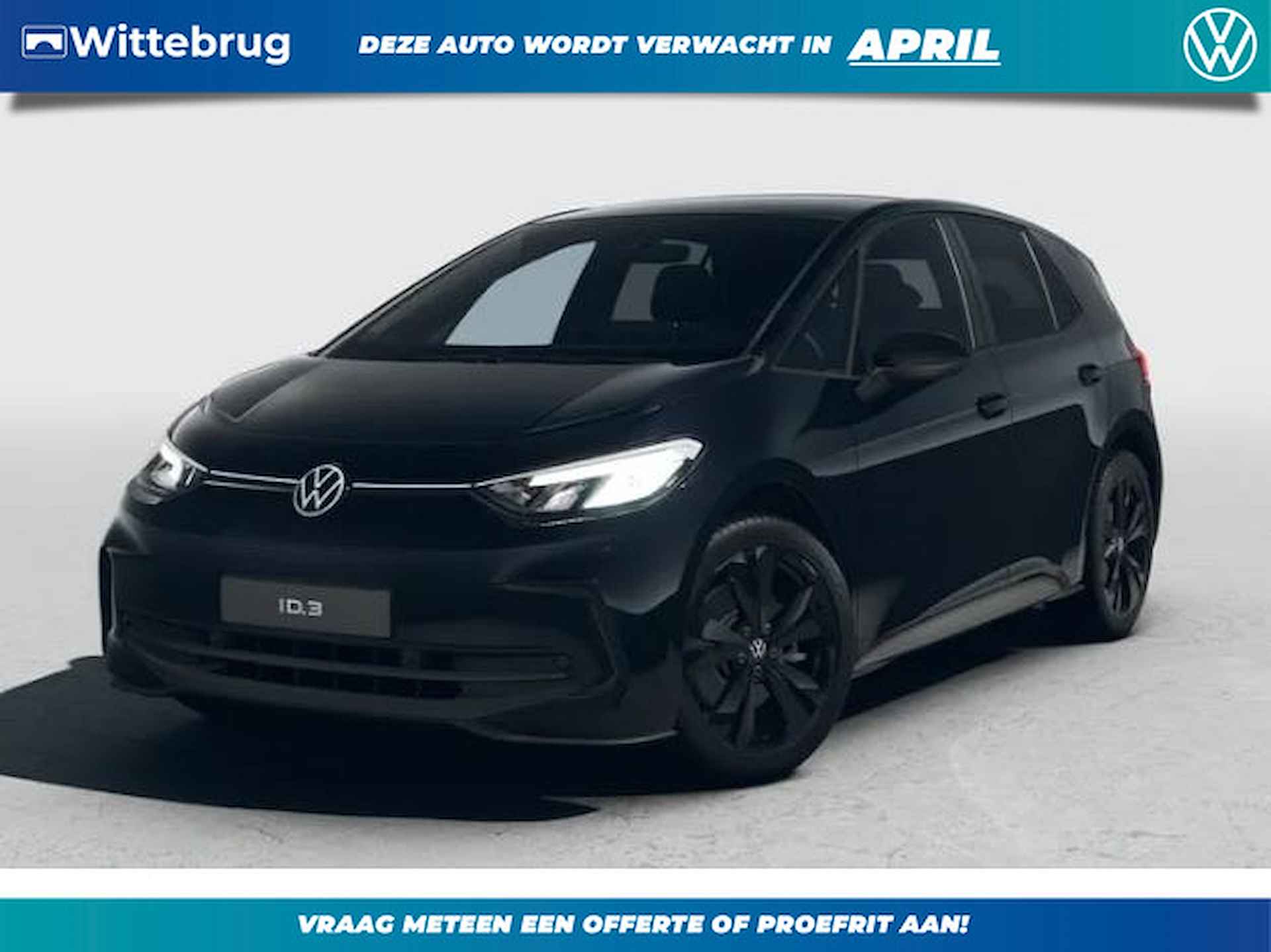 Volkswagen ID.3 Pro Business 59 kWh *Black Edition* !!!Profiteer ook van 2.000 EURO inruilpremie!!!