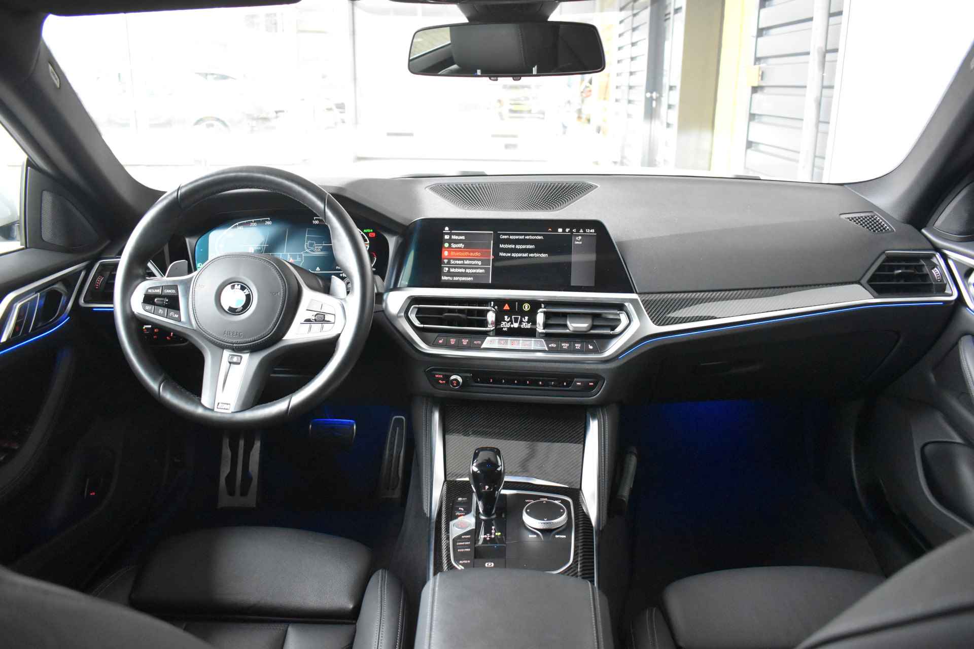 BMW 4 Serie Gran Coupé 430i Business Edition Plus M-SPORT/SCHUIFDAK/LEDER/LIVE COCKPIT/19INCH/ELEKTR STOELEN+GEHEUGEN/BOMVOL !! - 4/52