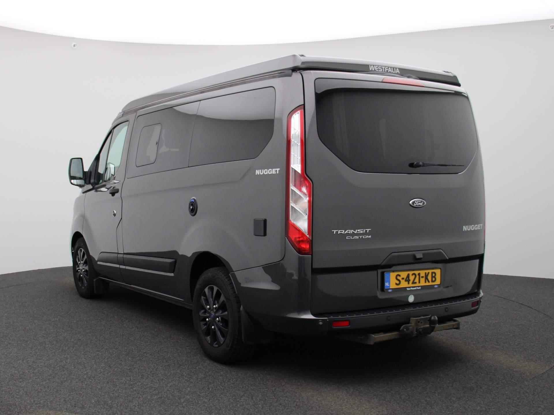 Ford Transit Custom 290 2.0 TDCI 185 pk Automaat Nugget Westfalia Camper | Luifel | 5 persoon| 4 slaapplaatsen | Keuken | Douche | Airco | Verwarming | - 3/60