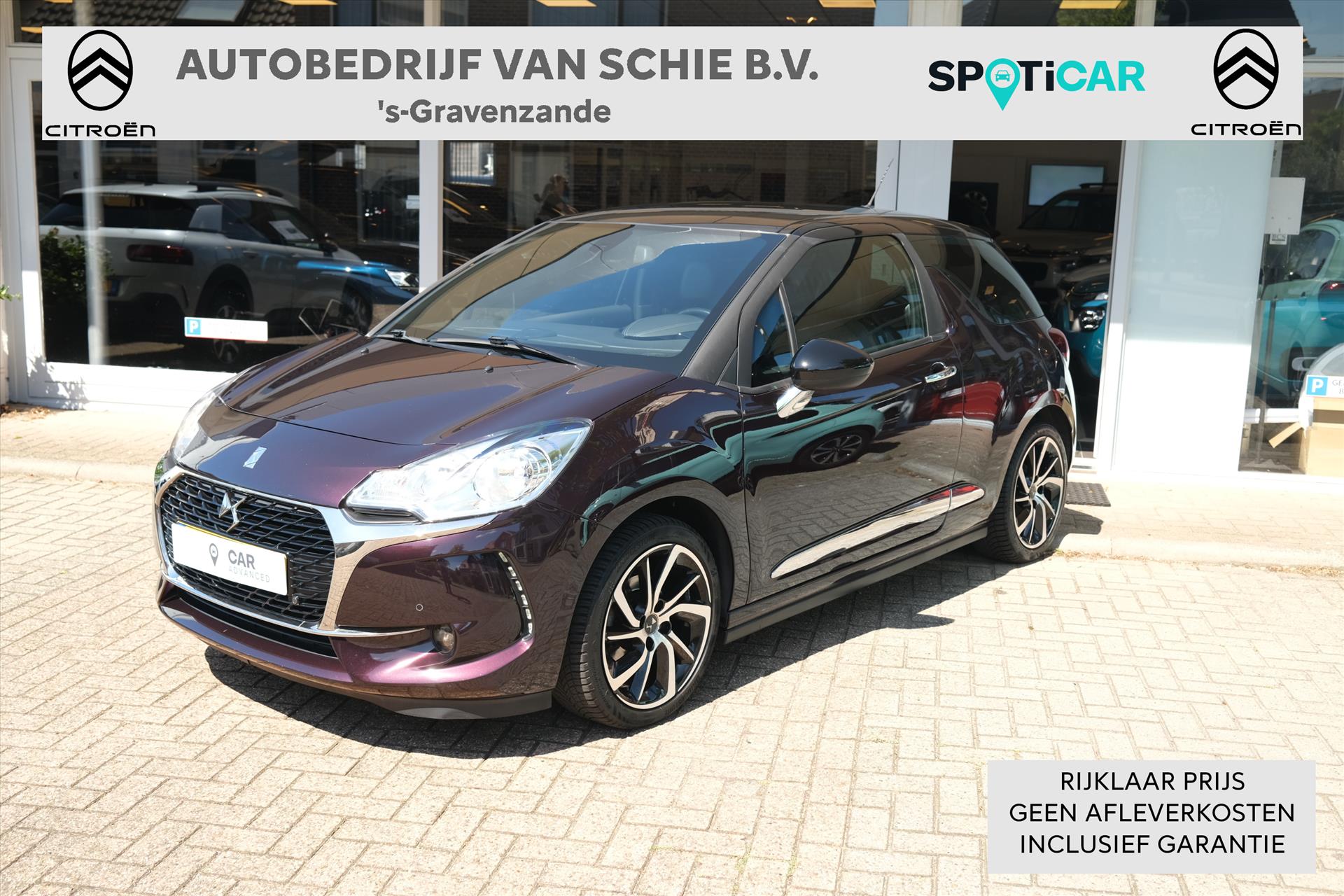 Citroen DS3 PT 82 So Chic Leer | Navi | 17" | Camera