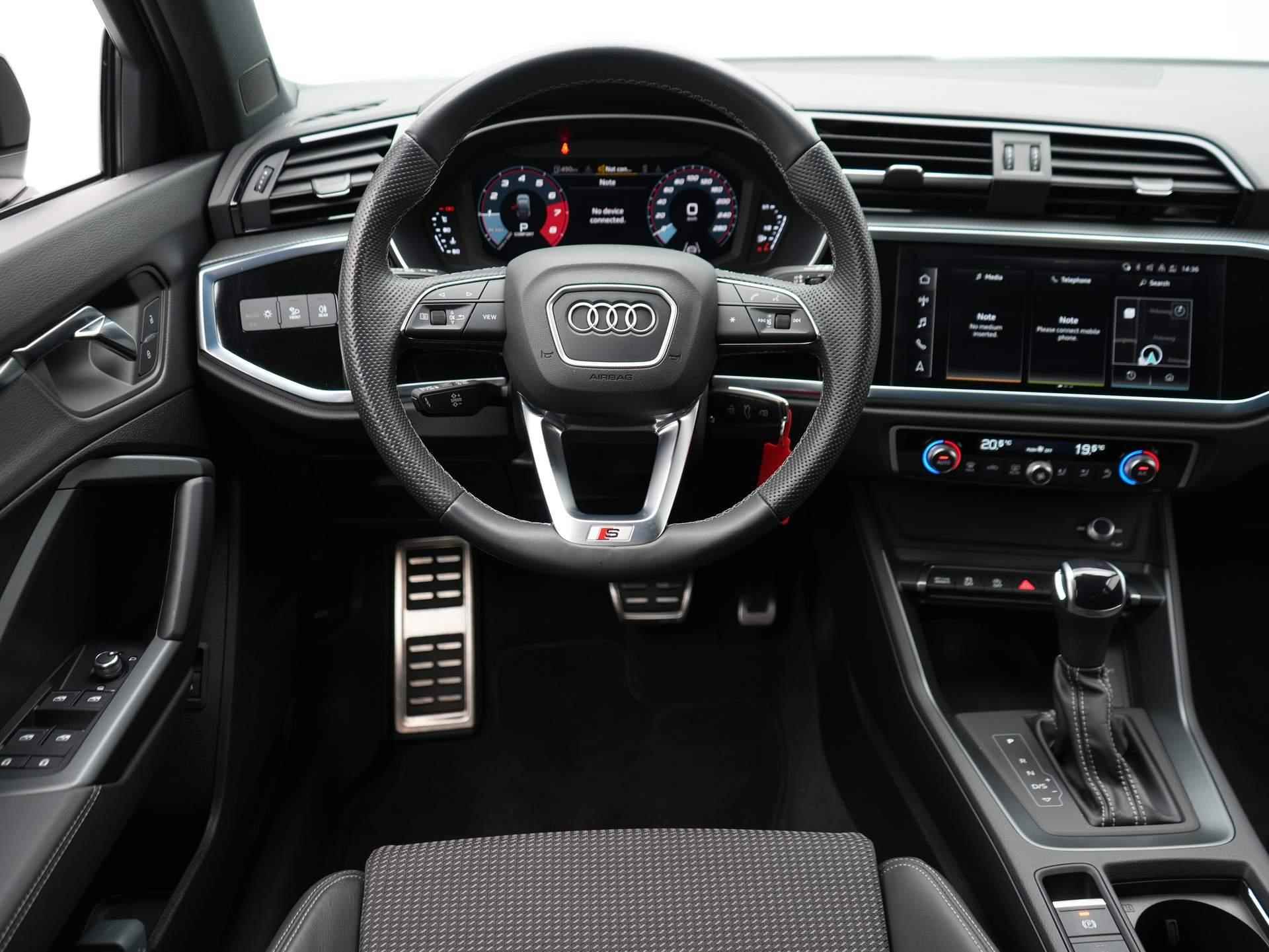 Audi Q3 Sportback 35 TFSI S Edition LED | Clima | S-Line | Navigatie | Elek achterklep | 19 Inch - 13/45