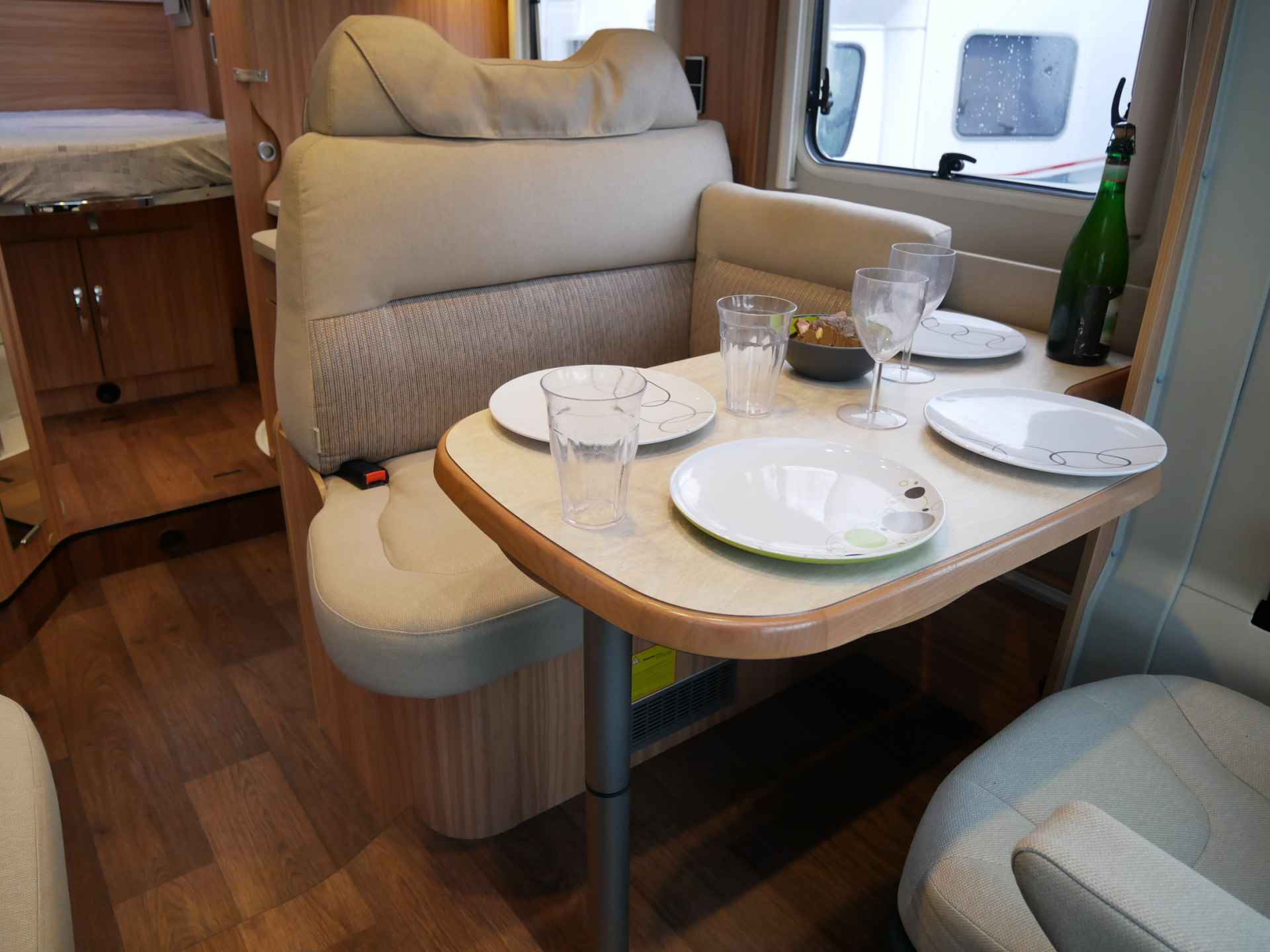 Hymer Tramp T 598 GL Queensbed, Hefbed, Scooter / Fietsendrager! - 9/32