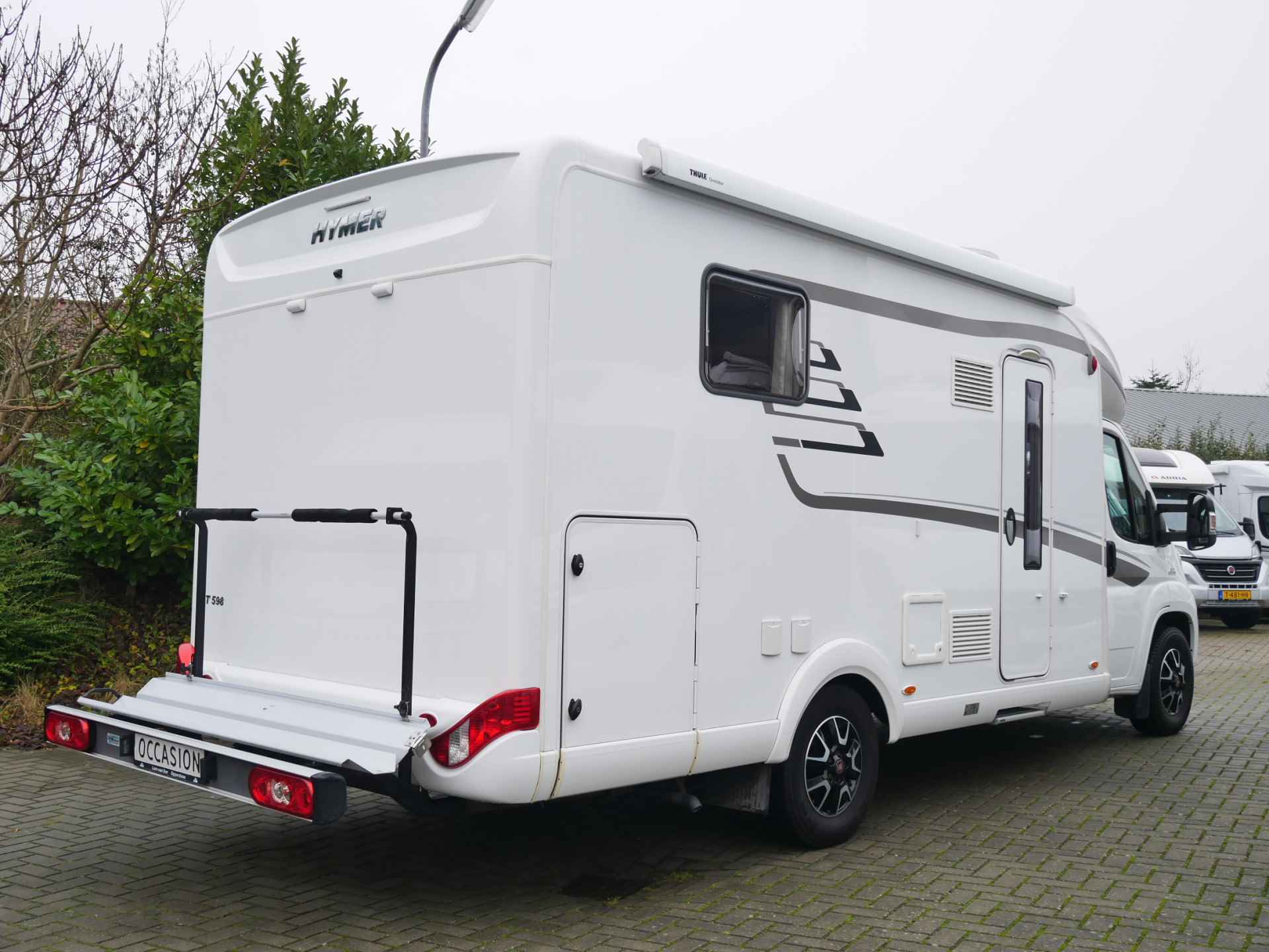 Hymer Tramp T 598 GL Queensbed, Hefbed, Scooter / Fietsendrager! - 24/32
