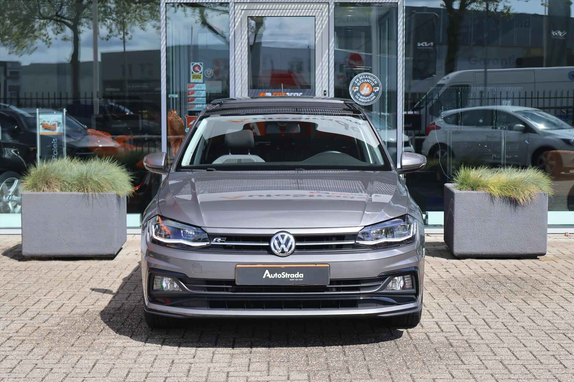 Volkswagen Polo 1.0 TSI R-Line 115pk | Pano | Climate | Adaptive Cruise | LED | Carplay - 45/56