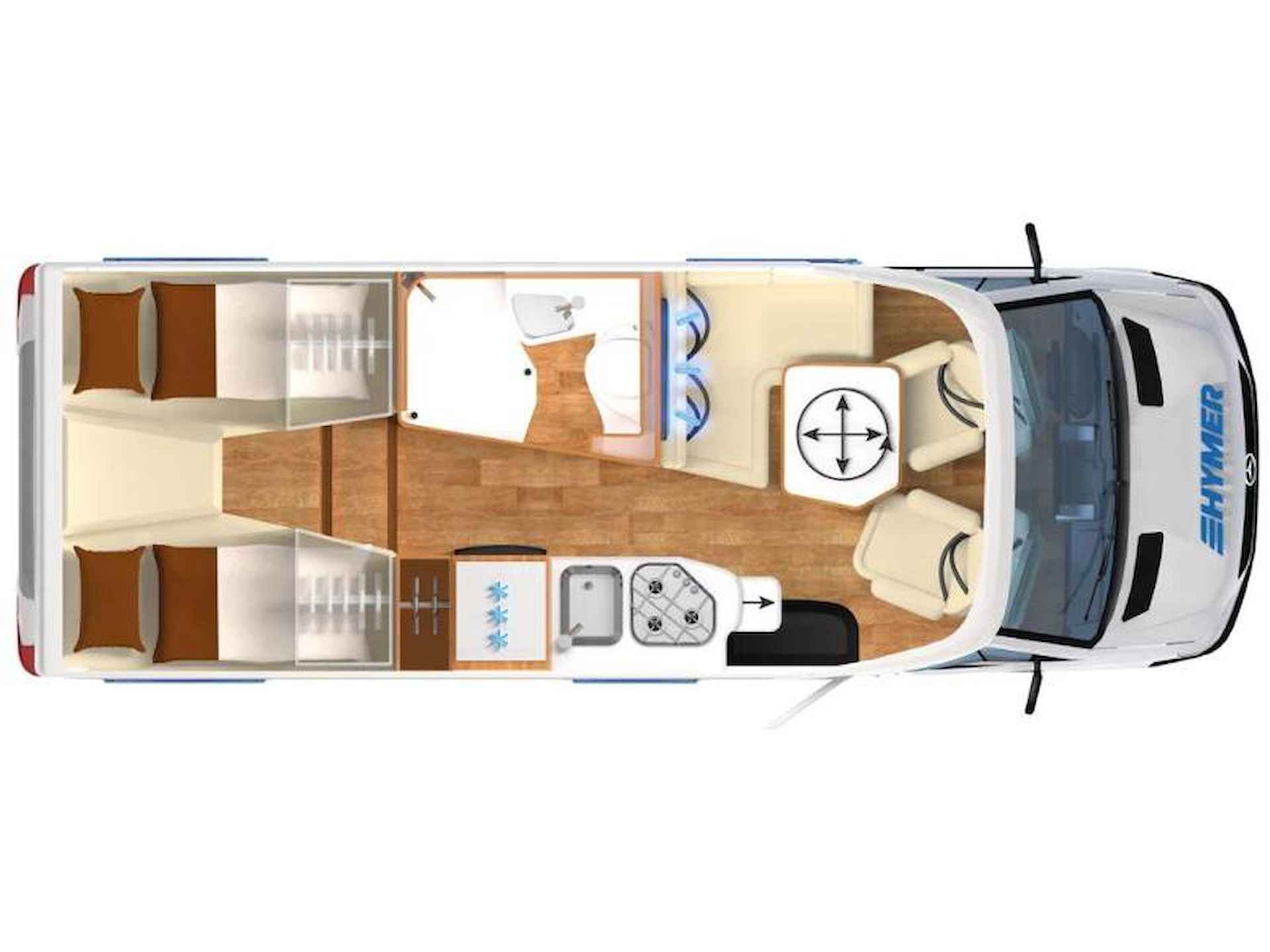 Hymer BMC-T 580 - GFK DAK - AUTOMAAT - 20/20