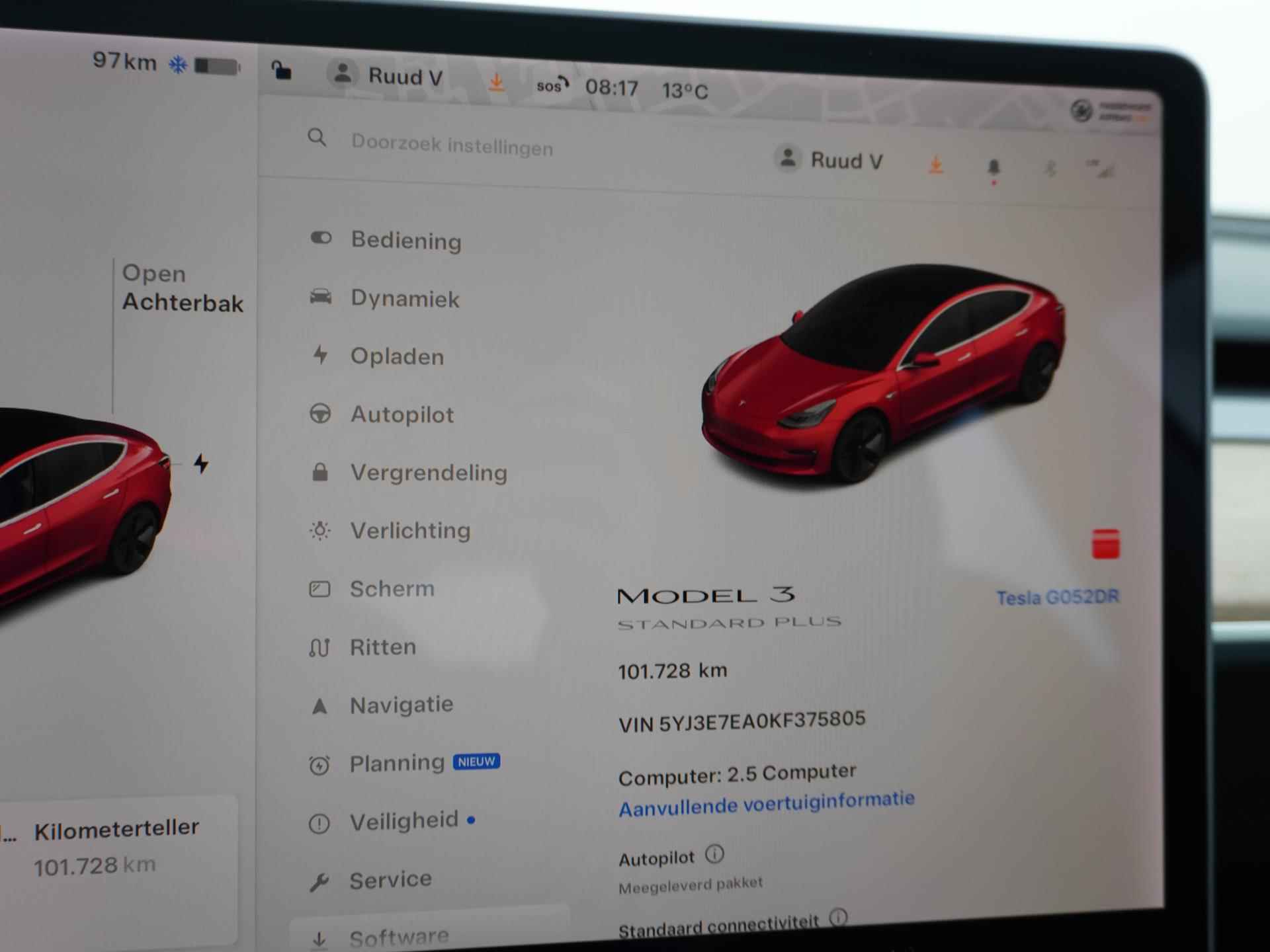 Tesla Model 3 Standard RWD Plus 60 kWh VAN 25.900 VOOR 20.877 EINDEJAARSVOORDEEL 5.023 | RIJKLAAR INCL. 12 MAANDEN BOVAGGARANTIE - 34/45