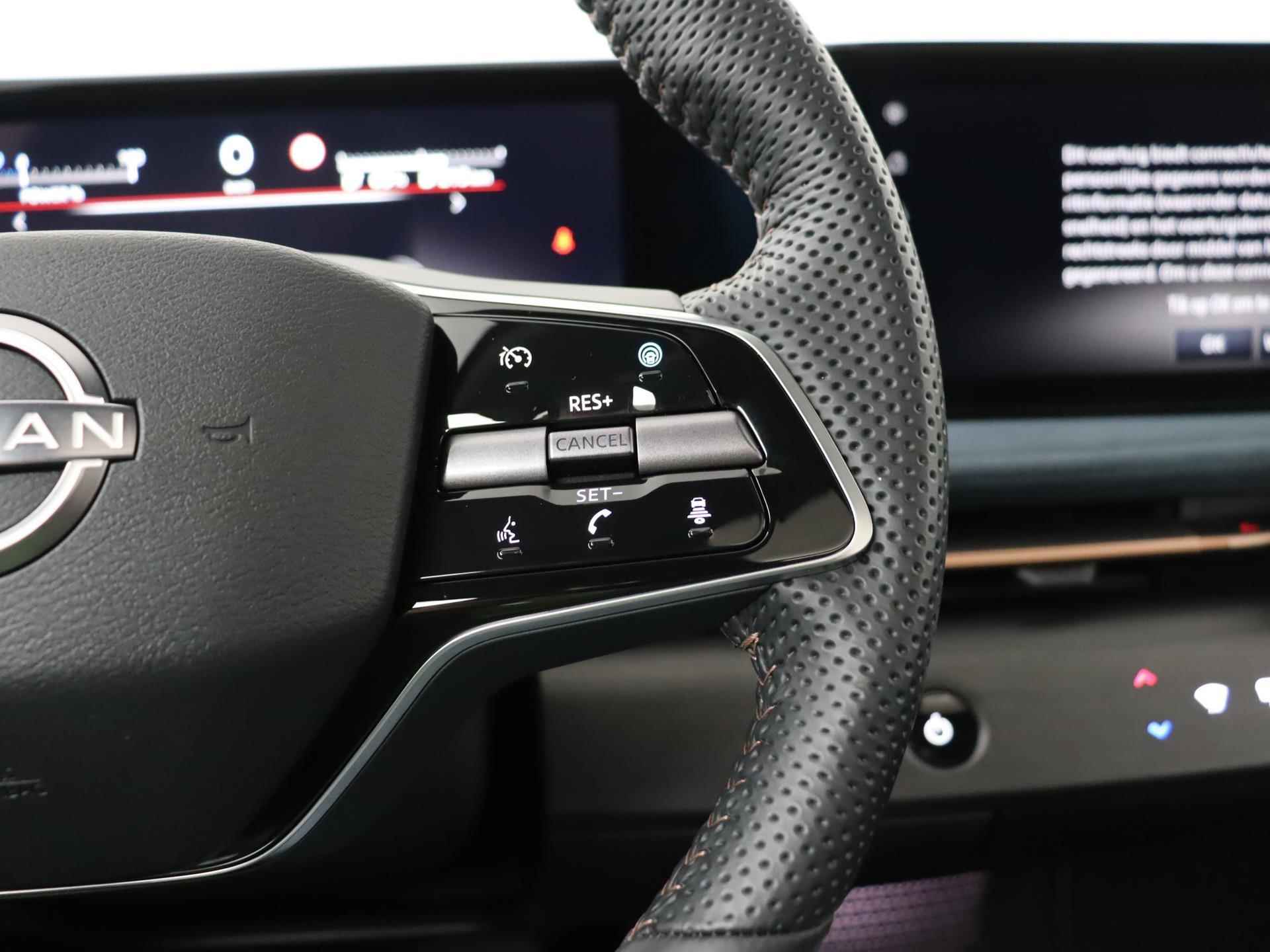 Nissan Ariya Evolve 87 kWh Leather | ACC | e-Pedal | Stoelverwarming voor + achter | Panoramadak | Elektrisch verstelbaar armsteun - 11/41