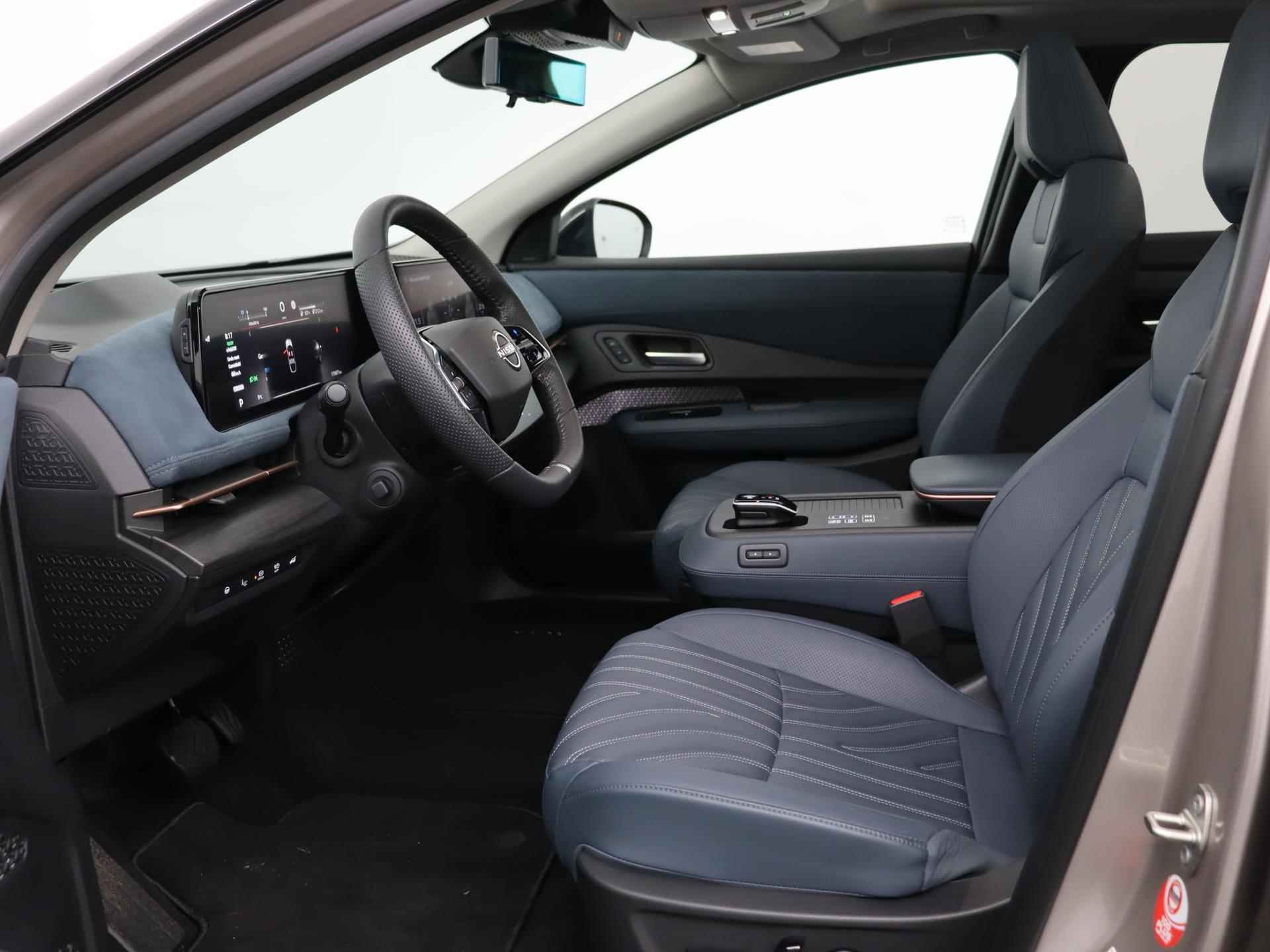 Nissan Ariya Evolve 87 kWh Leather | ACC | e-Pedal | Stoelverwarming voor + achter | Panoramadak | Elektrisch verstelbaar armsteun - 30/41