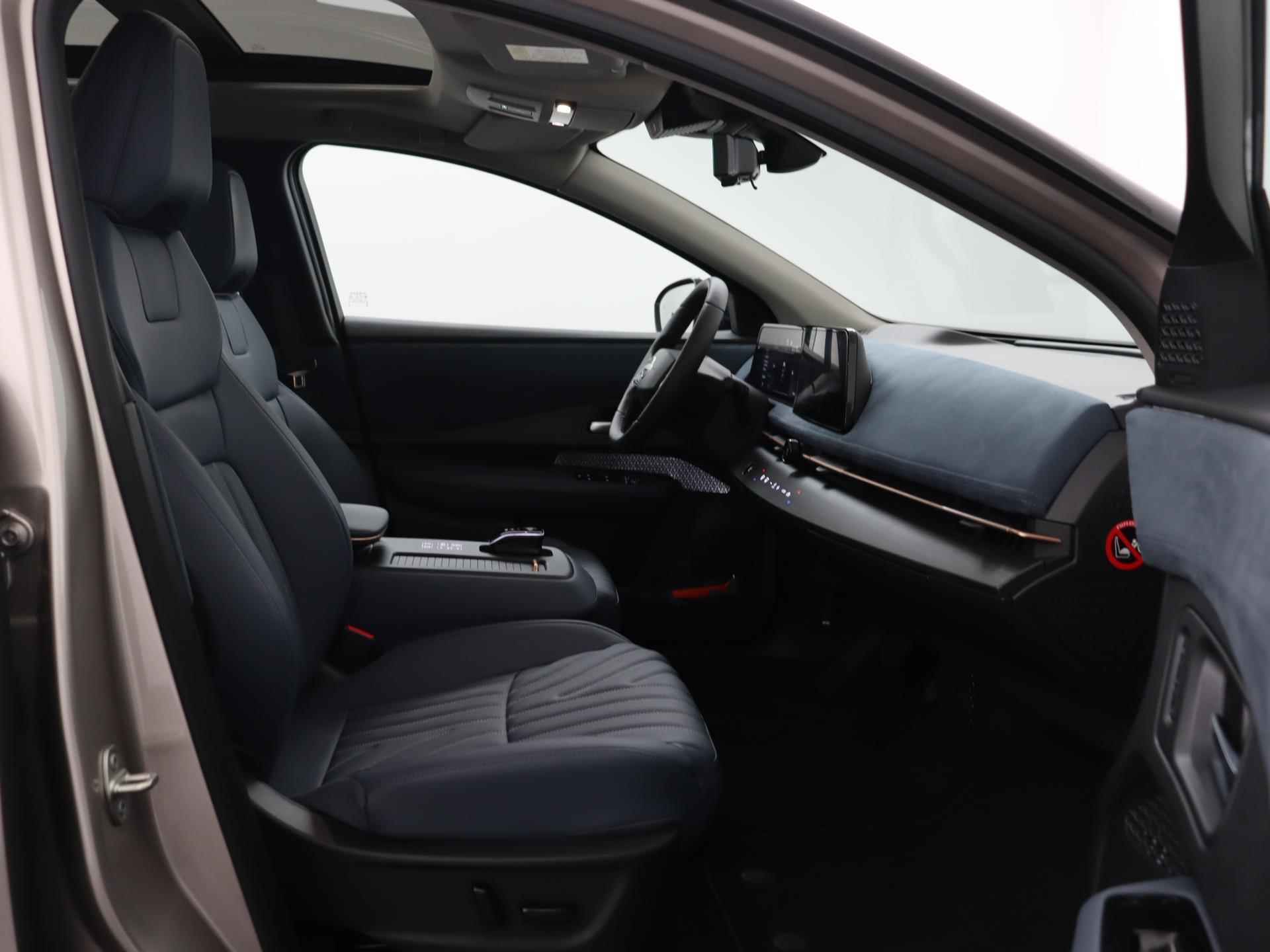 Nissan Ariya Evolve 87 kWh Leather | ACC | e-Pedal | Stoelverwarming voor + achter | Panoramadak | Elektrisch verstelbaar armsteun - 38/41