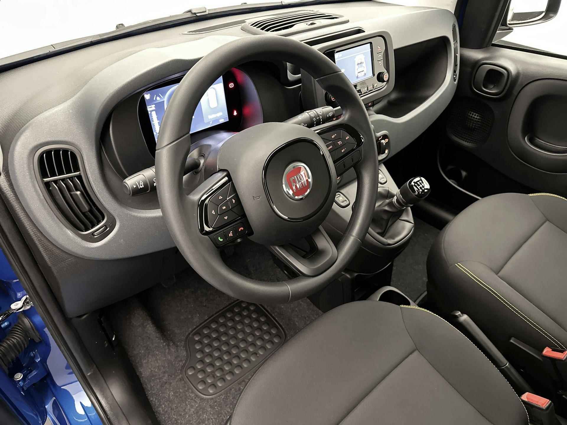 Fiat Panda Hybrid City 70 pk | Airco | Cruise Control | Bluetooth | DAB Ontvanger | Start/Stop Systeem | Verkeersbord Detectie | Buitenspiegels Elektrisch Verstel -en Verwarmdbaar | Centrale Deurvergrendeling met Afstandsbediening | - 10/30