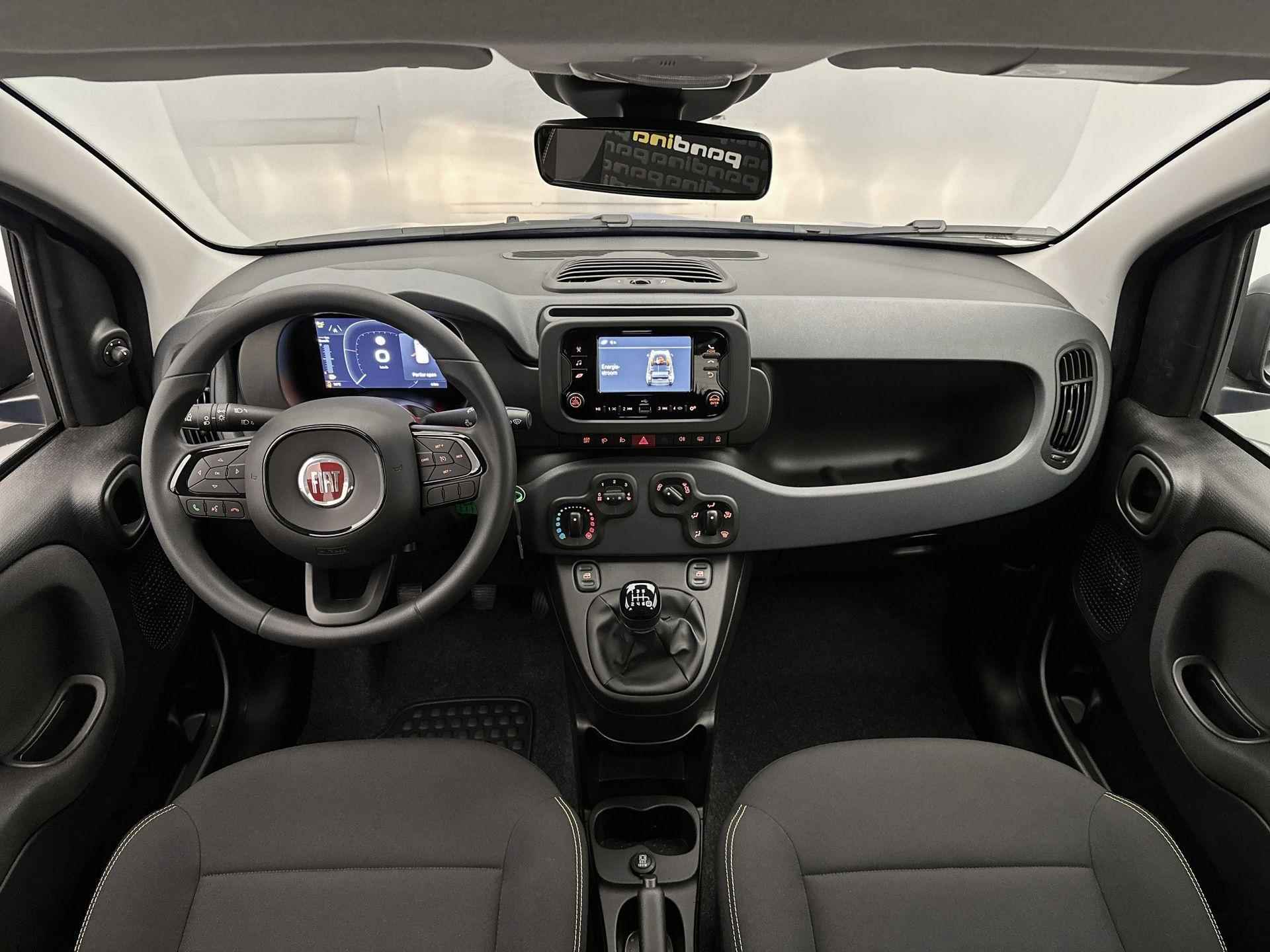 Fiat Panda Hybrid City 70 pk | Airco | Cruise Control | Bluetooth | DAB Ontvanger | Start/Stop Systeem | Verkeersbord Detectie | Buitenspiegels Elektrisch Verstel -en Verwarmdbaar | Centrale Deurvergrendeling met Afstandsbediening | - 11/30