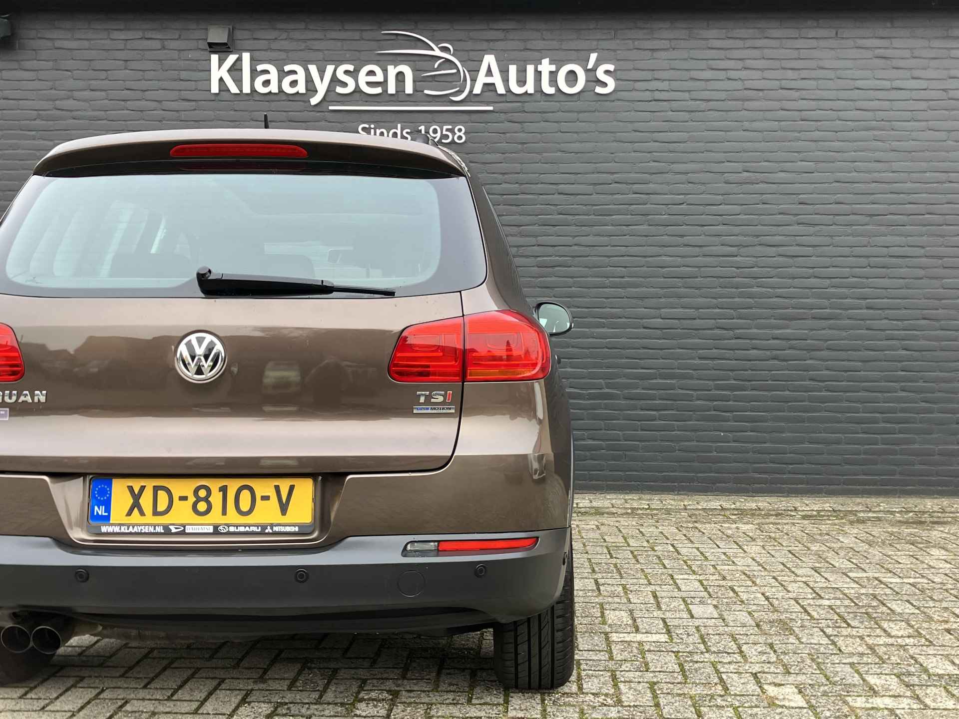 Volkswagen Tiguan 1.4 TSI Sport&Style 123 pk | panoramadak | trekhaak 1600 kg | climate control | parkeersensoren - 16/35