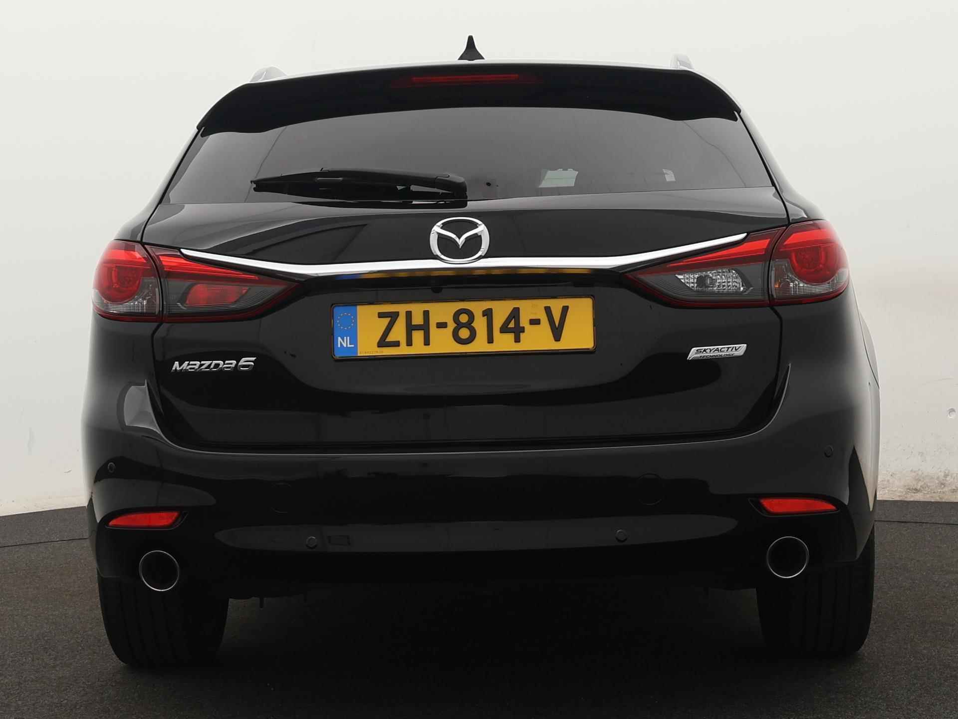 Mazda 6 Sportbreak SkyActiv-G 194 Signature 194pk Automaat  | Navigatie | Dodehoek Detectie | Adaptieve Cruise Control | Lederen Bekleding | Voorstoelen/ Stuur Verwarmd - 13/39