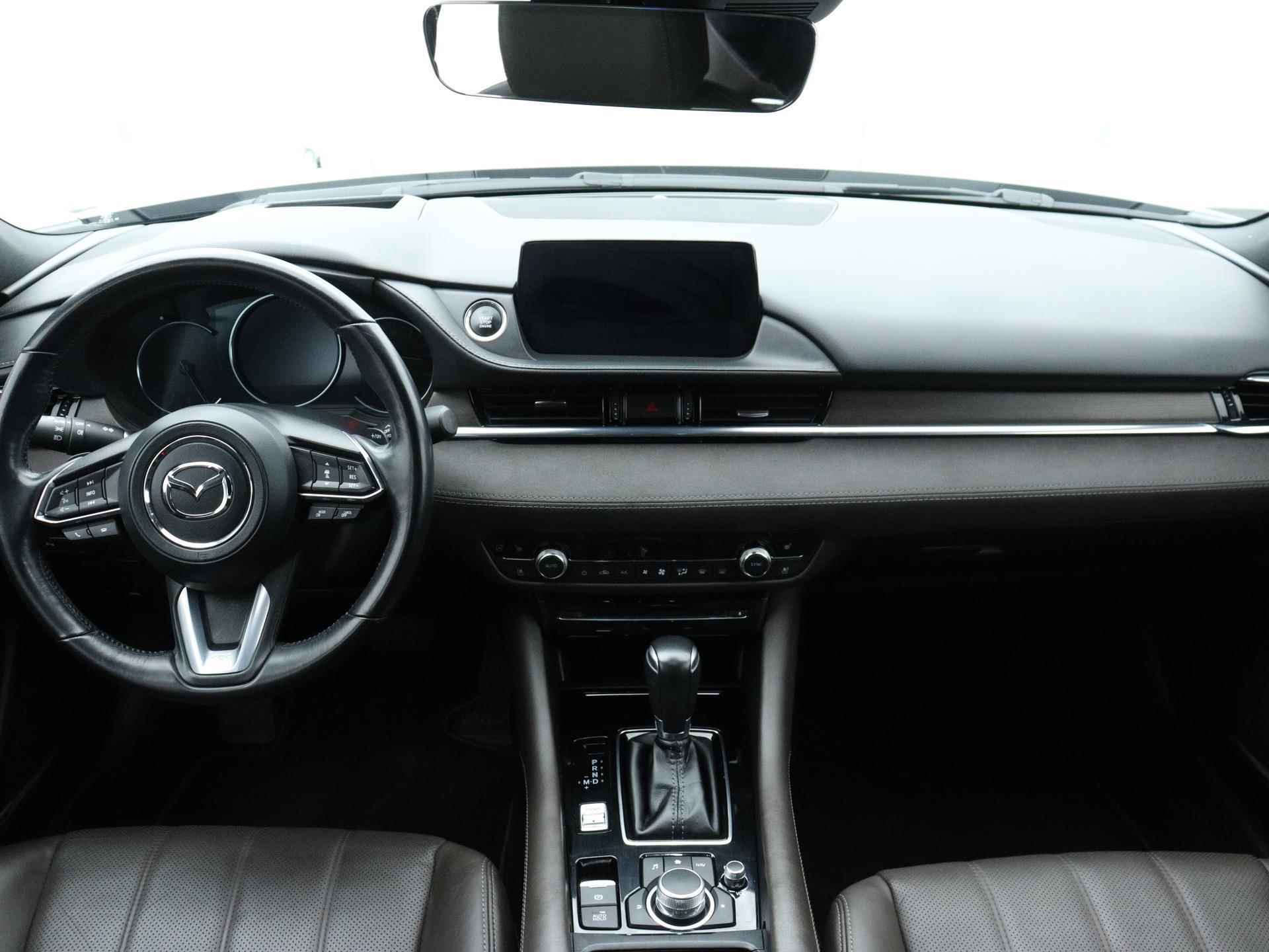 Mazda 6 Sportbreak SkyActiv-G 194 Signature 194pk Automaat  | Navigatie | Dodehoek Detectie | Adaptieve Cruise Control | Lederen Bekleding | Voorstoelen/ Stuur Verwarmd - 20/39