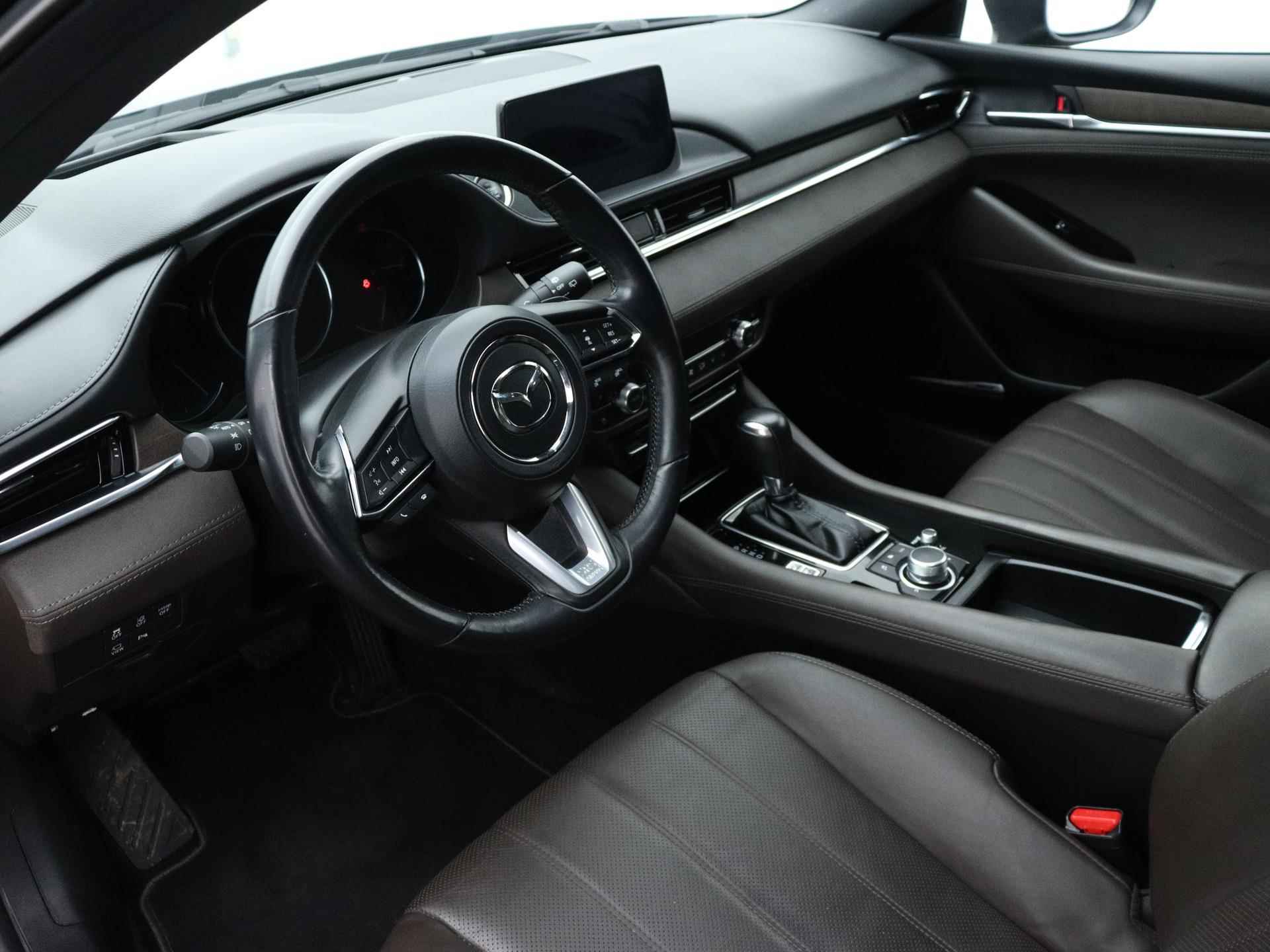 Mazda 6 Sportbreak SkyActiv-G 194 Signature 194pk Automaat  | Navigatie | Dodehoek Detectie | Adaptieve Cruise Control | Lederen Bekleding | Voorstoelen/ Stuur Verwarmd - 21/39